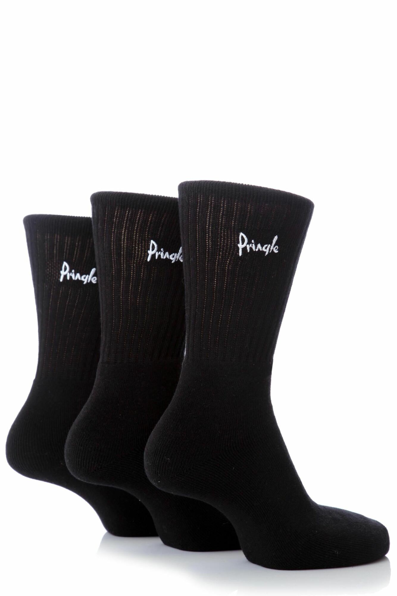 3 Pair Cotton Cushion Sports Socks Men's - Pringle