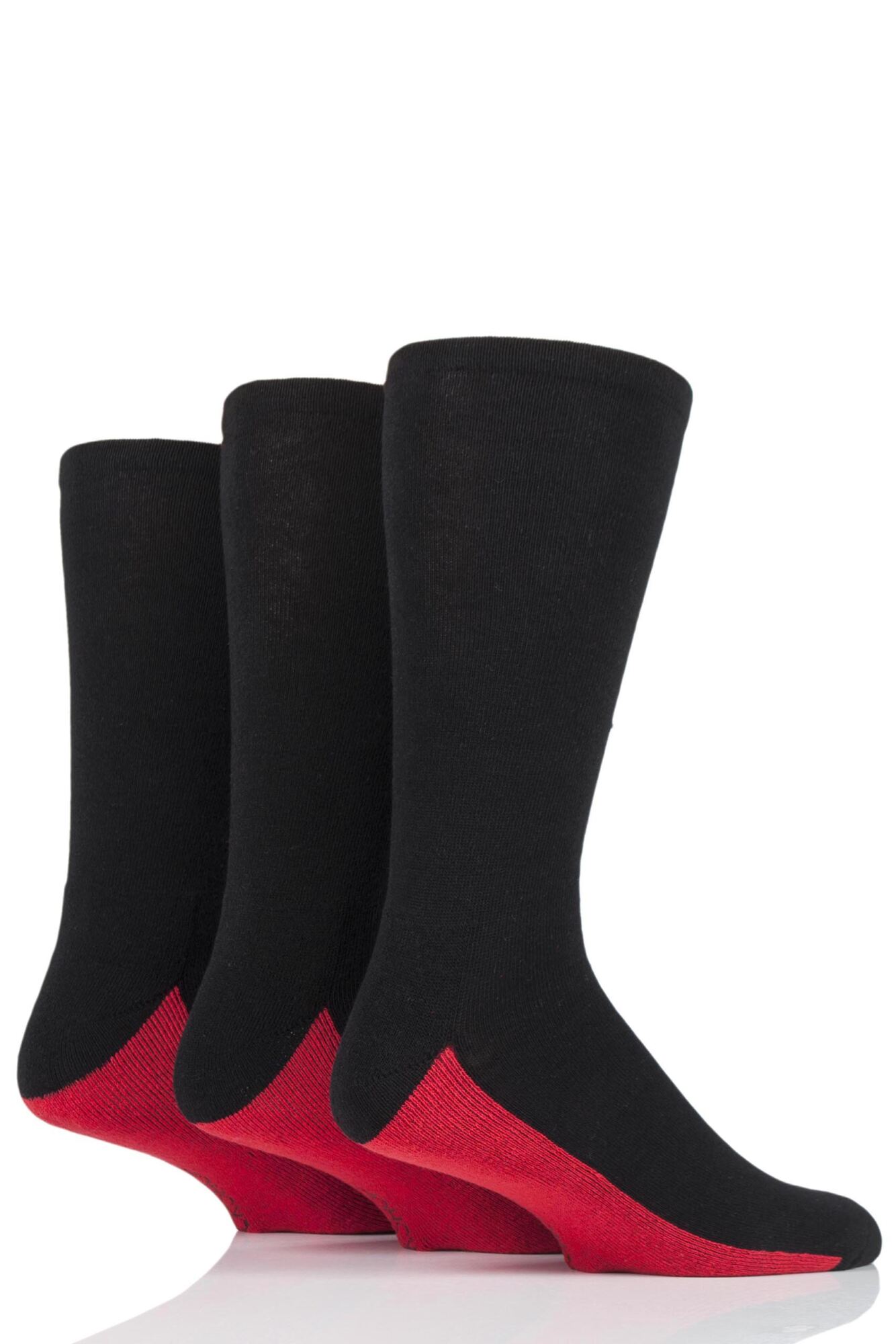 3 Pair Half Cushion Gentle Socks Men's - SOCKSHOP