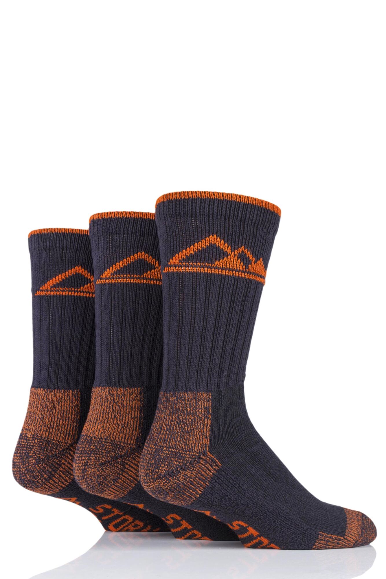 3 Pair Luxury Boot Socks Men's - Storm Bloc