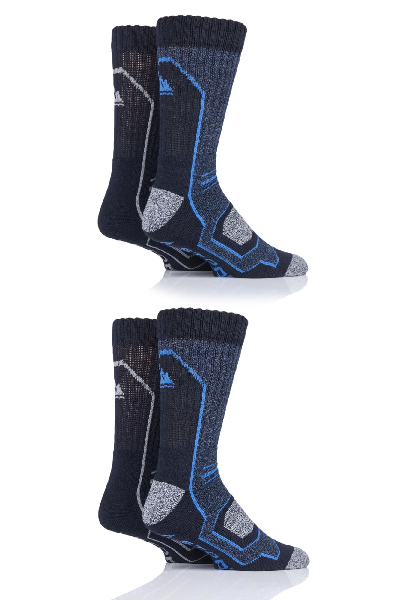 4 Pair Technical Boot Socks Men's - Storm Bloc