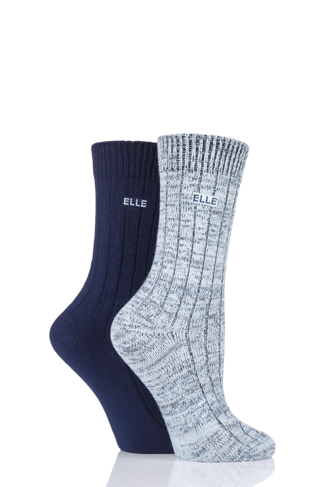Ladies Elle Chunky Ribbed Boot Socks from SOCKSHOP
