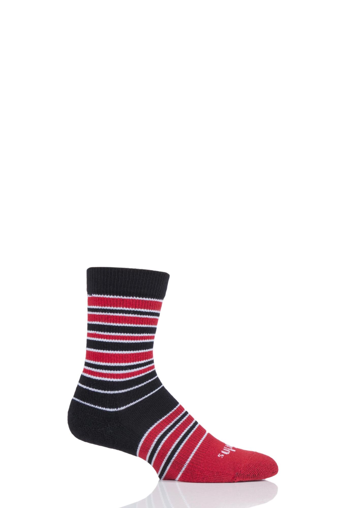 1 Pair Striped Crew Socks Unisex - Thorlos