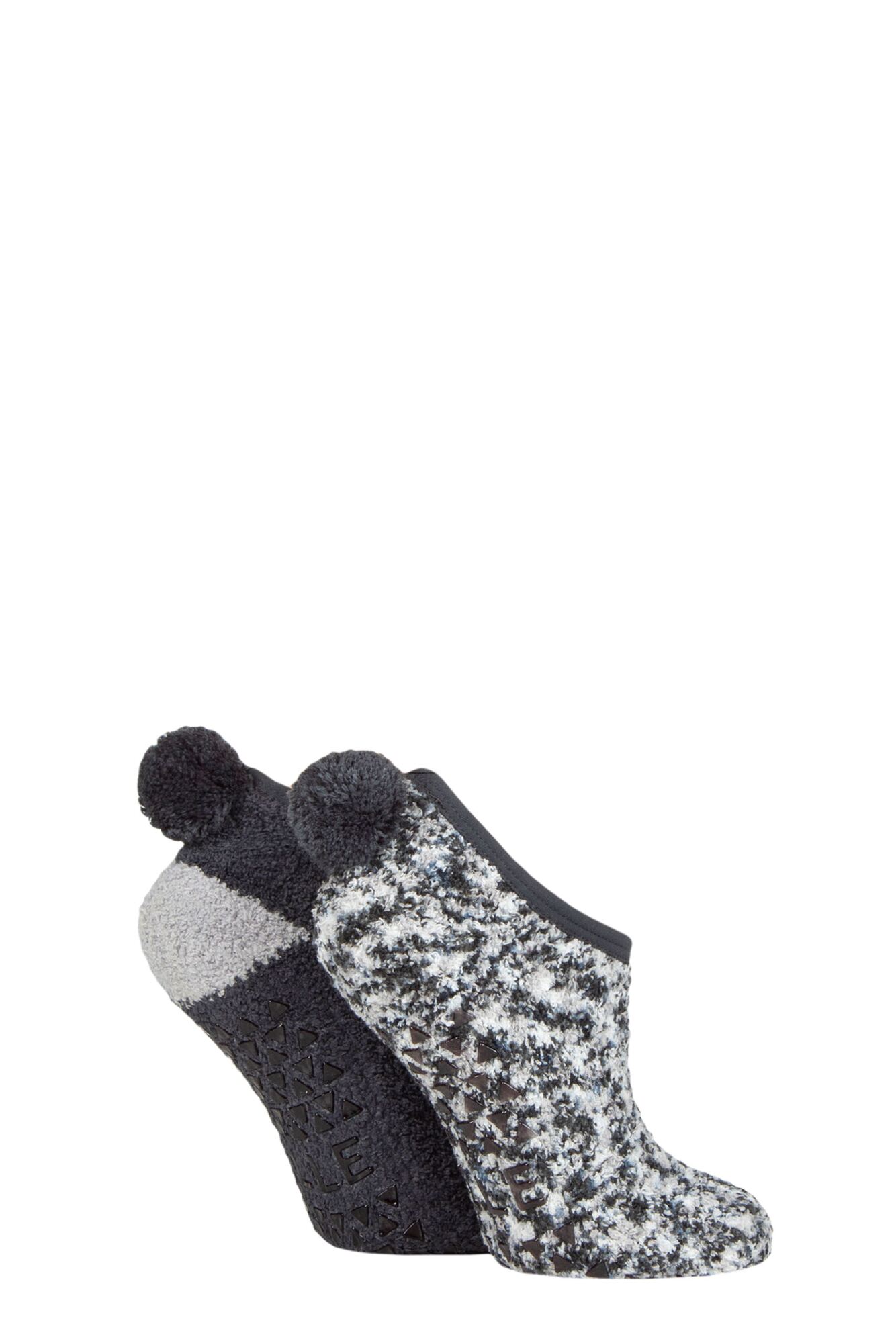 2 Pair Cosy Mary Jane Socks Ladies - Elle