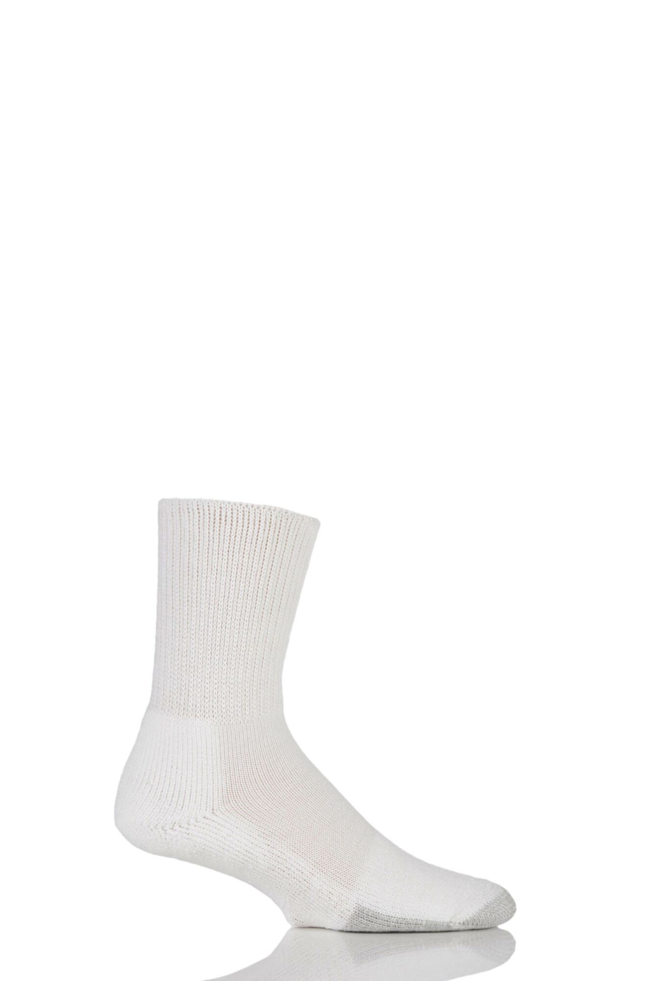 1 Pair Tennis Crew Socks with Thick Cushion Unisex - Thorlos