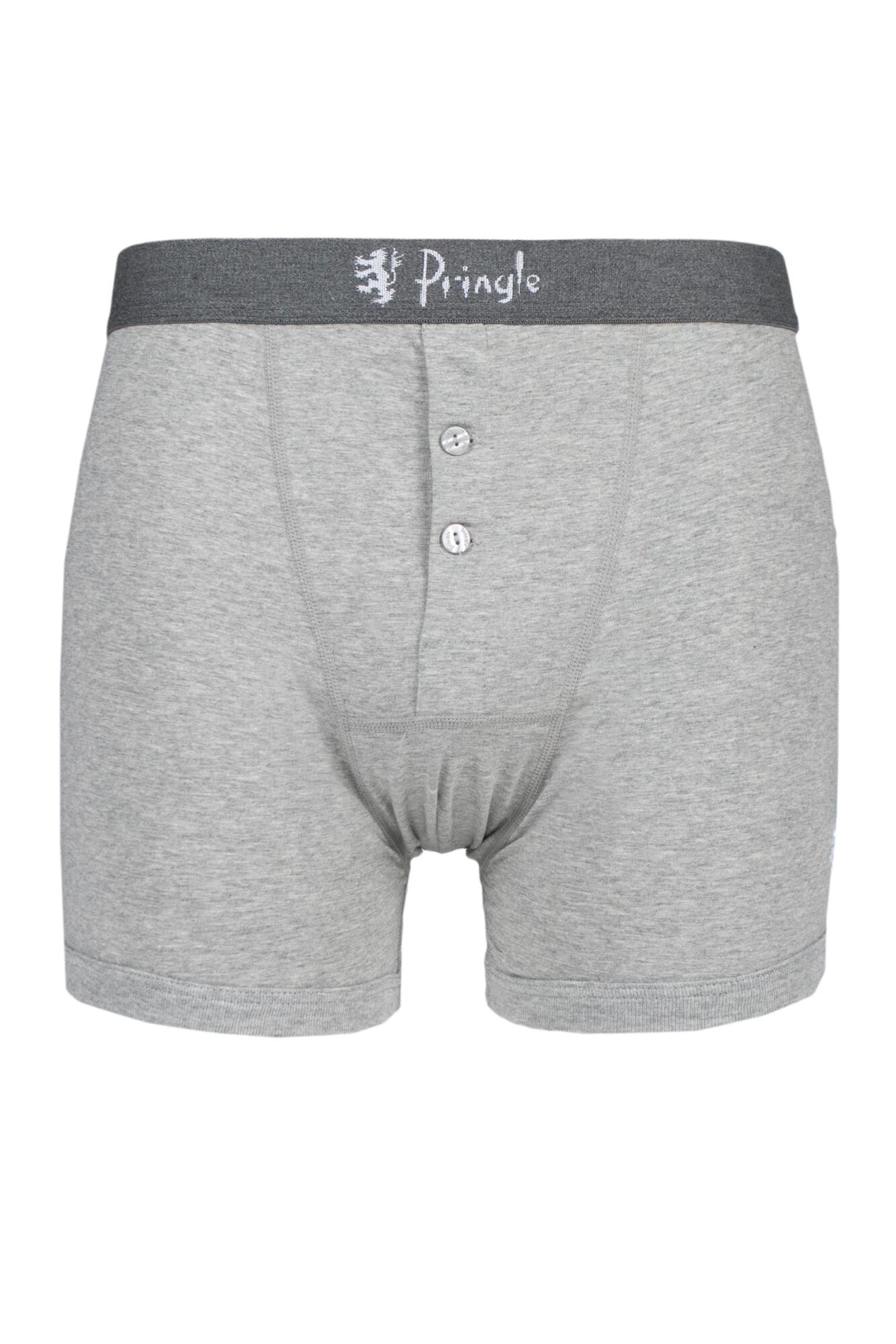 Pringle Button Fly Cotton Fitted Boxer Shorts