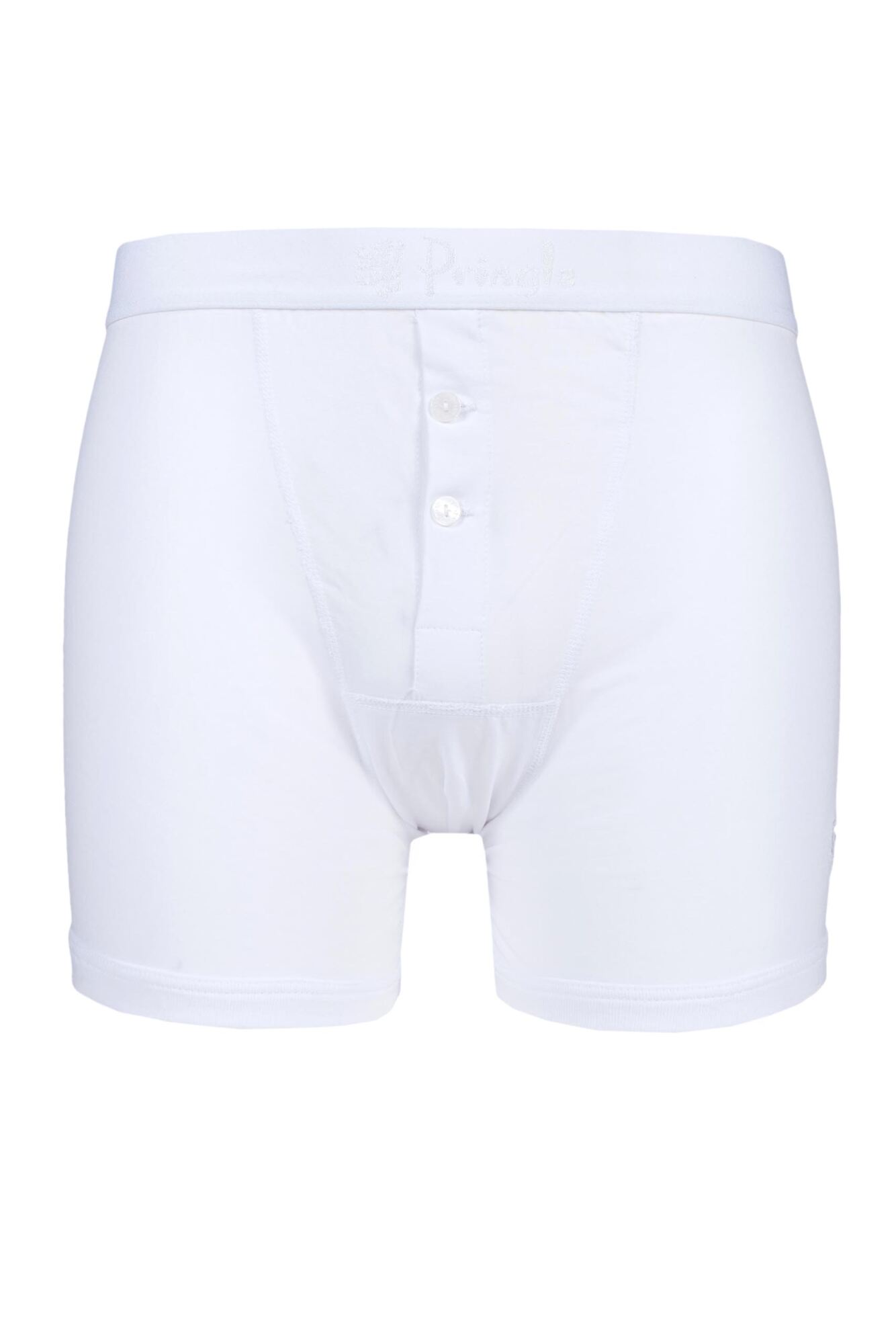 Pringle Button Fly Cotton Fitted Boxer Shorts