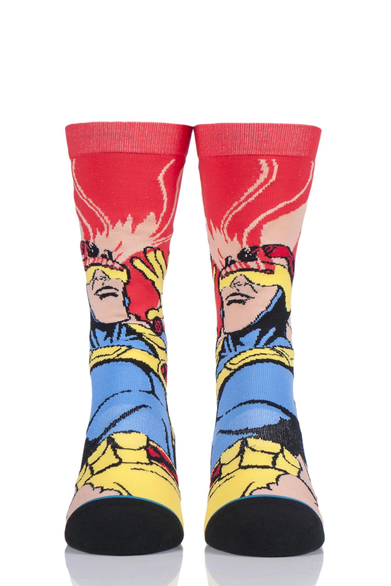 1 Pair X-Men Collaboration Cyclops Cotton Socks Unisex - Stance