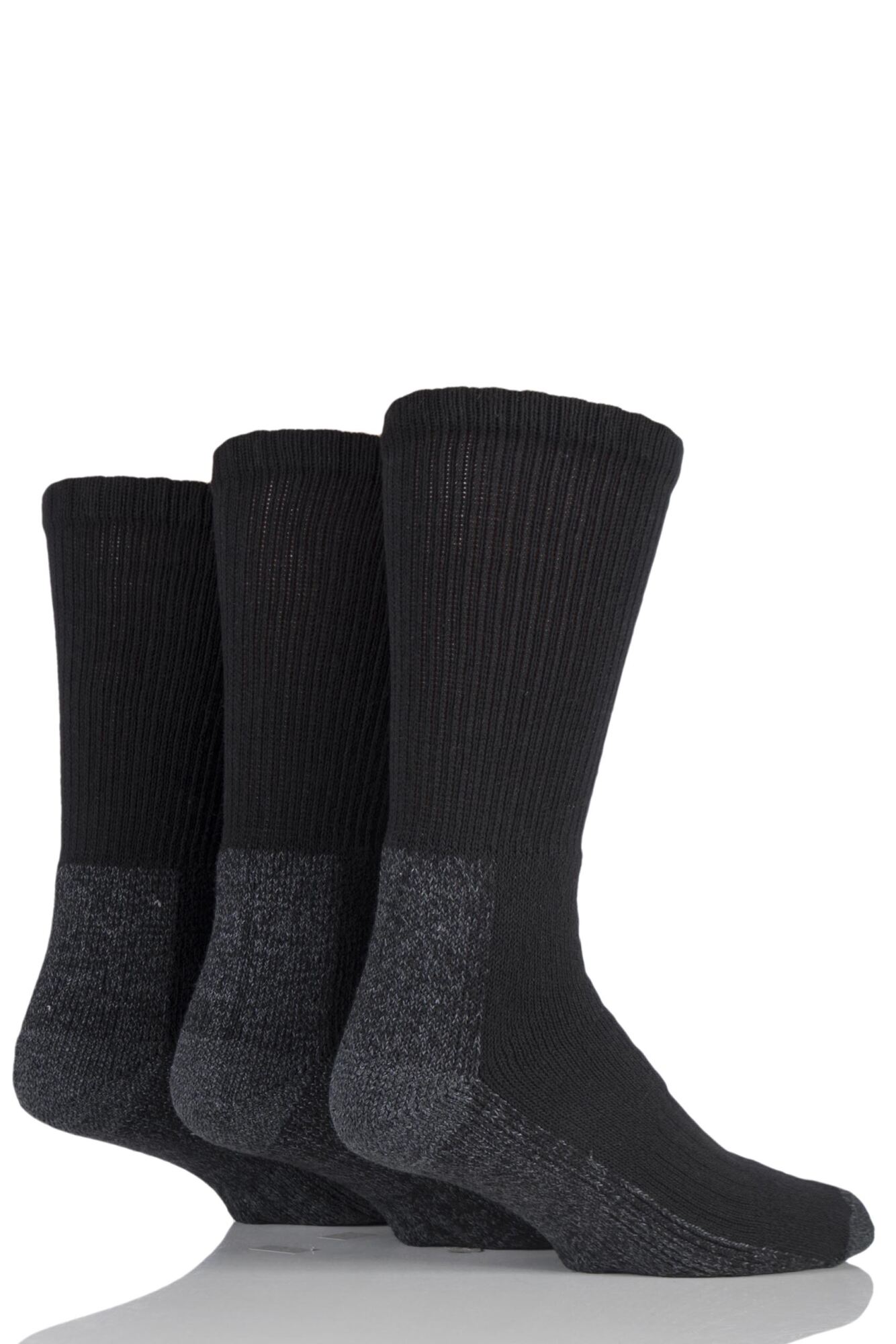 3 Pair Safety Boot Socks Men's - Workforce