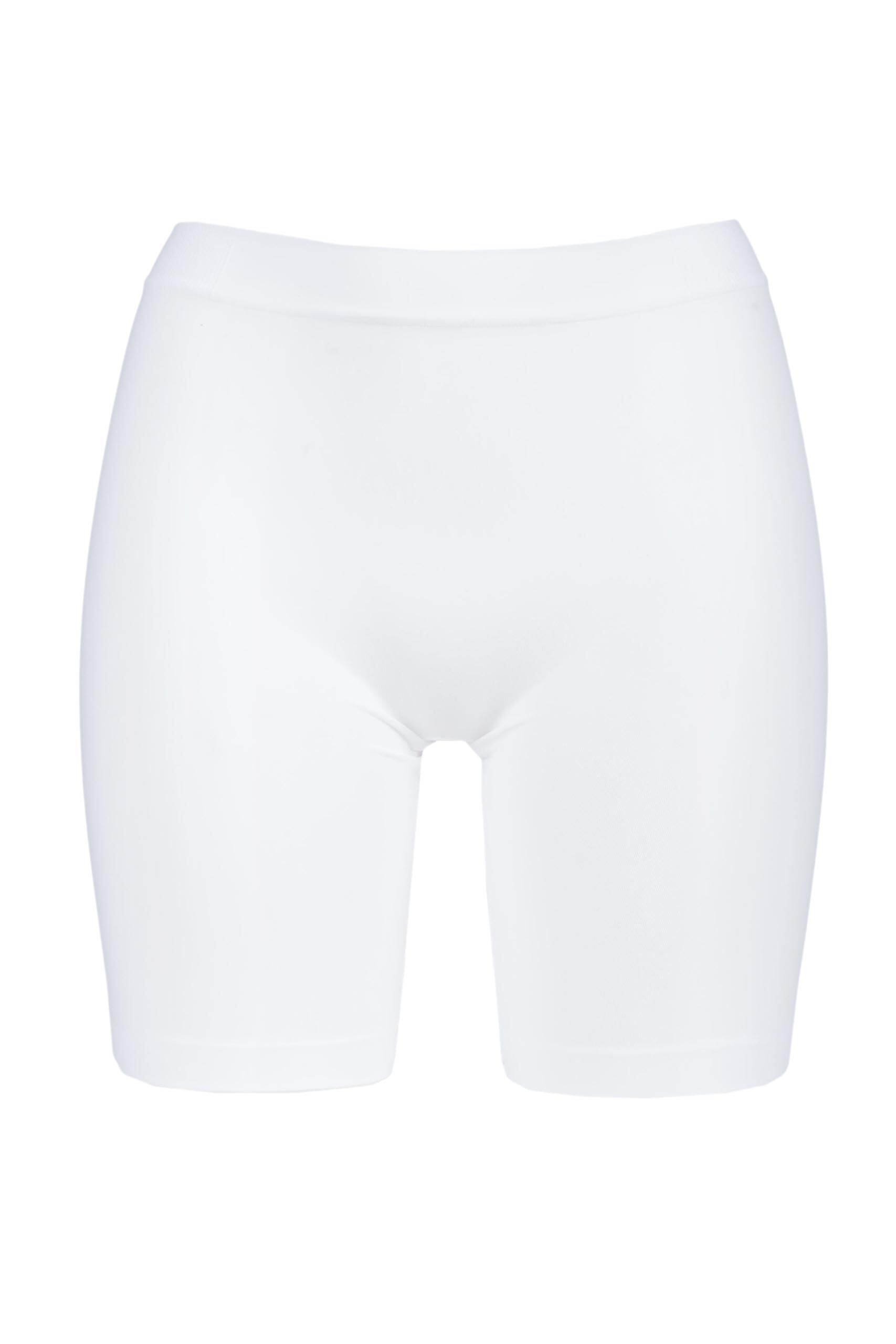 Image of 1 Pair White Skimmies Regular Length Slipshort Seamfree Briefs Ladies Extra Large - Jockey