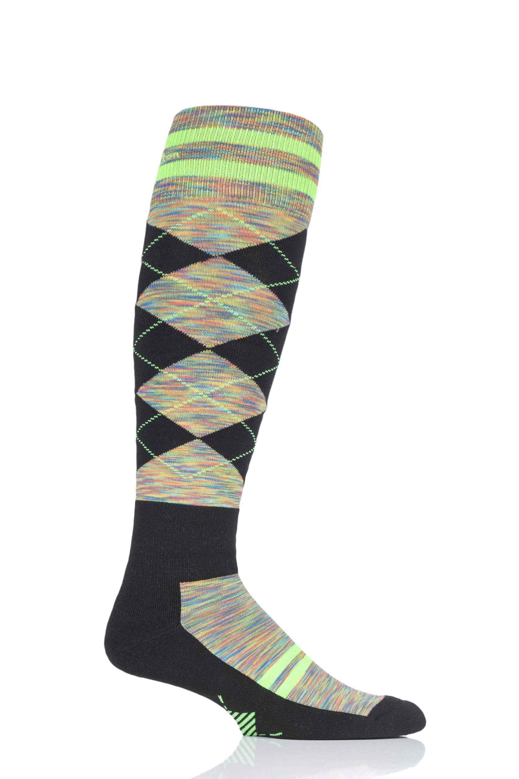 Image of 1 Pair Black Rider Boy Knee High Riding Socks Men's 6.5-11 Mens - Burlington