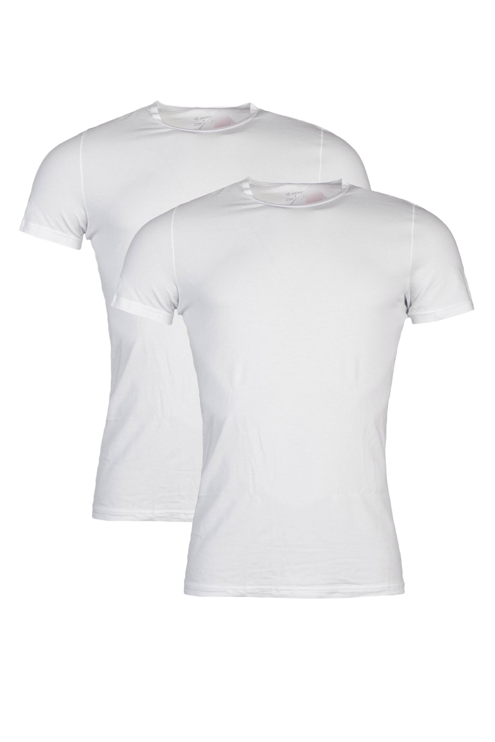 Image of 2 Pack T-Shirt White 3D Innovation T-Shirt 2 FOR THE PRICE OF 1 Men's Small - Jockey