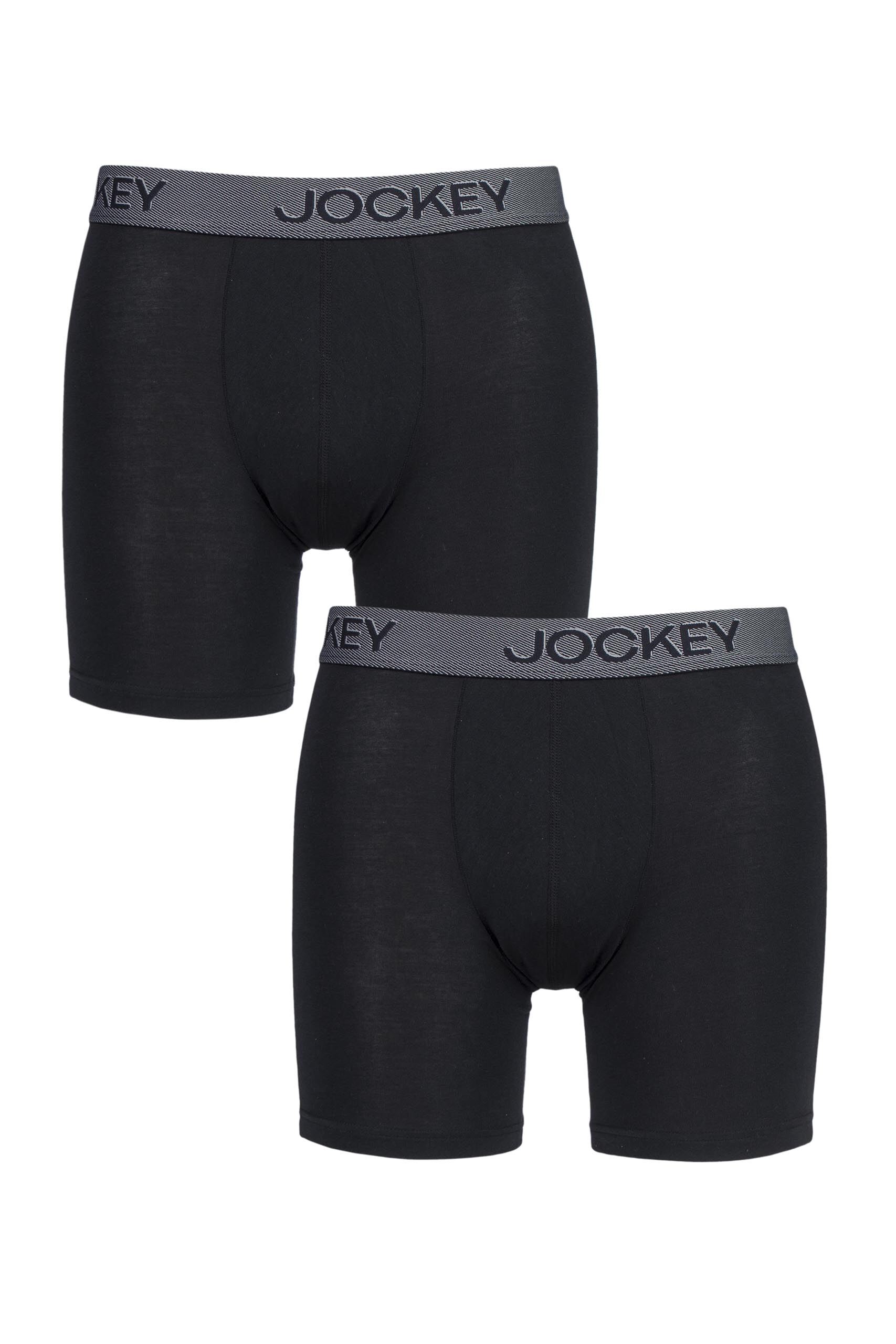 Image of 2 Pack Boxer Trunk Black 3D Innovation Boxer Trunks 2 PAIRS FOR THE PRICE OF 1 Men's Small - Jockey