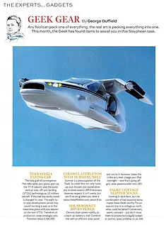 CondeNast Traveller August 2014