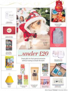 Belfast Telegraph December 2020