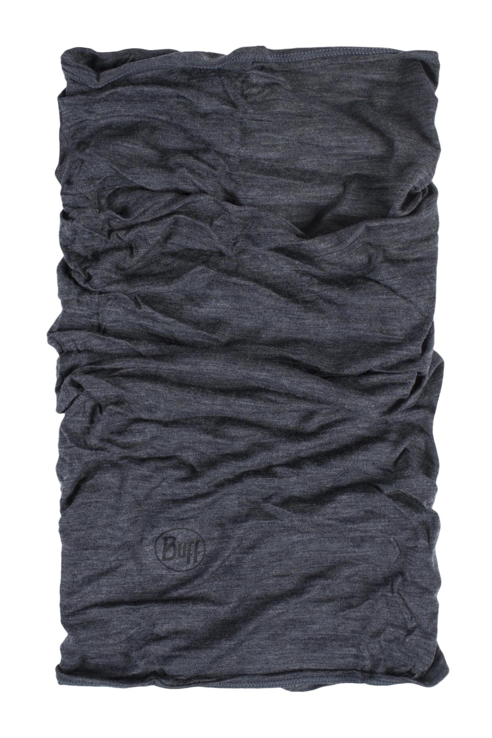 1 Pack Lightweight Merino Wool BUFF Grey One Size