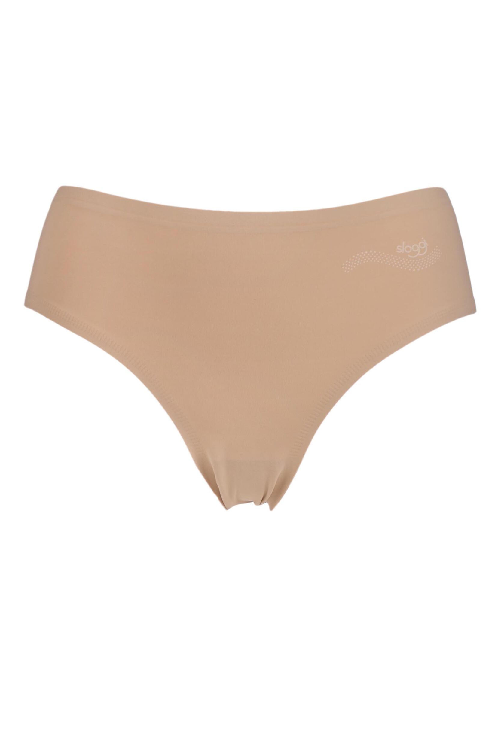 1 Pair Nude Zero Modal Hipster Knickers Ladies Extra Large - Sloggi