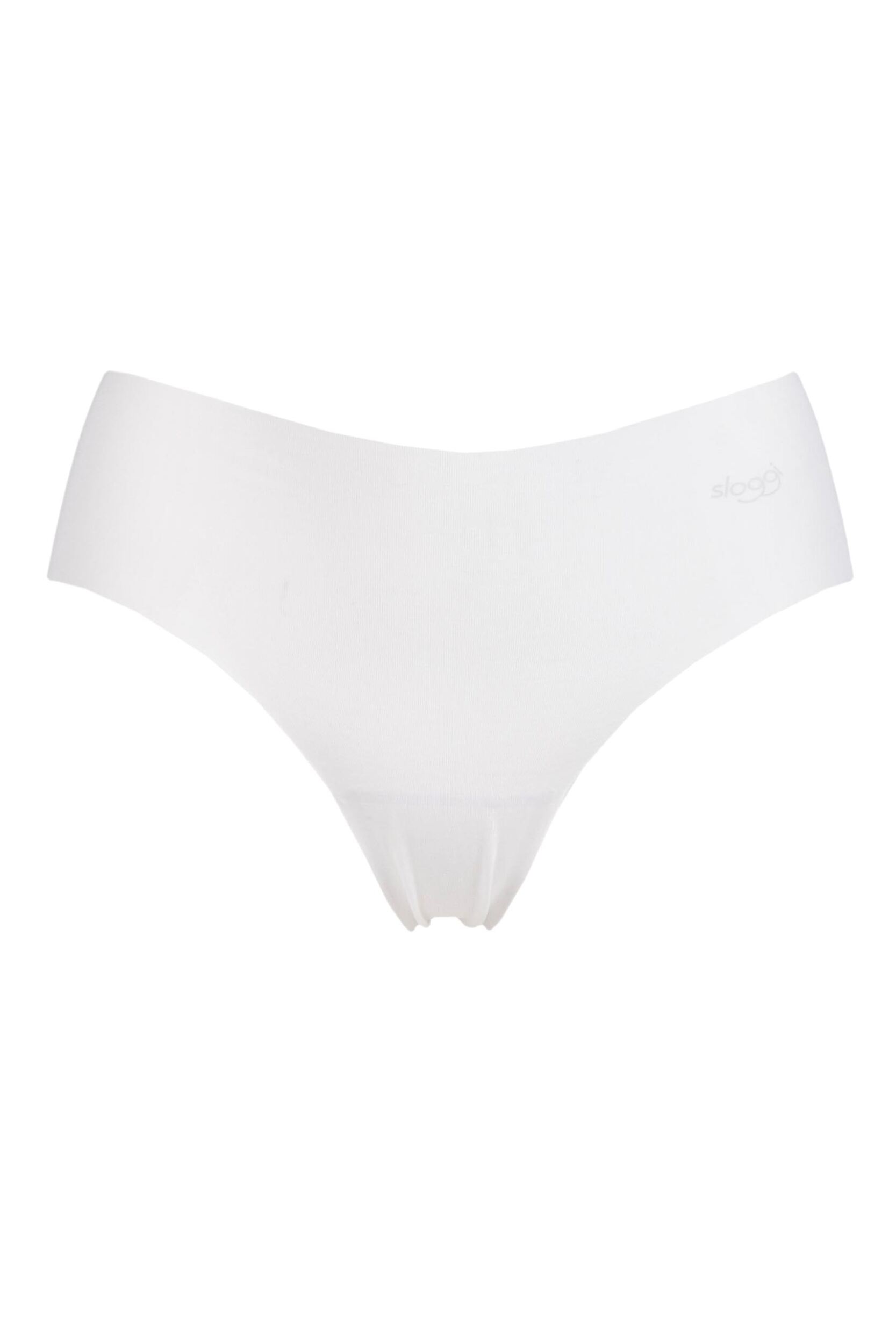 1 Pair White Zero One Tai Knickers Ladies Extra Small - Sloggi