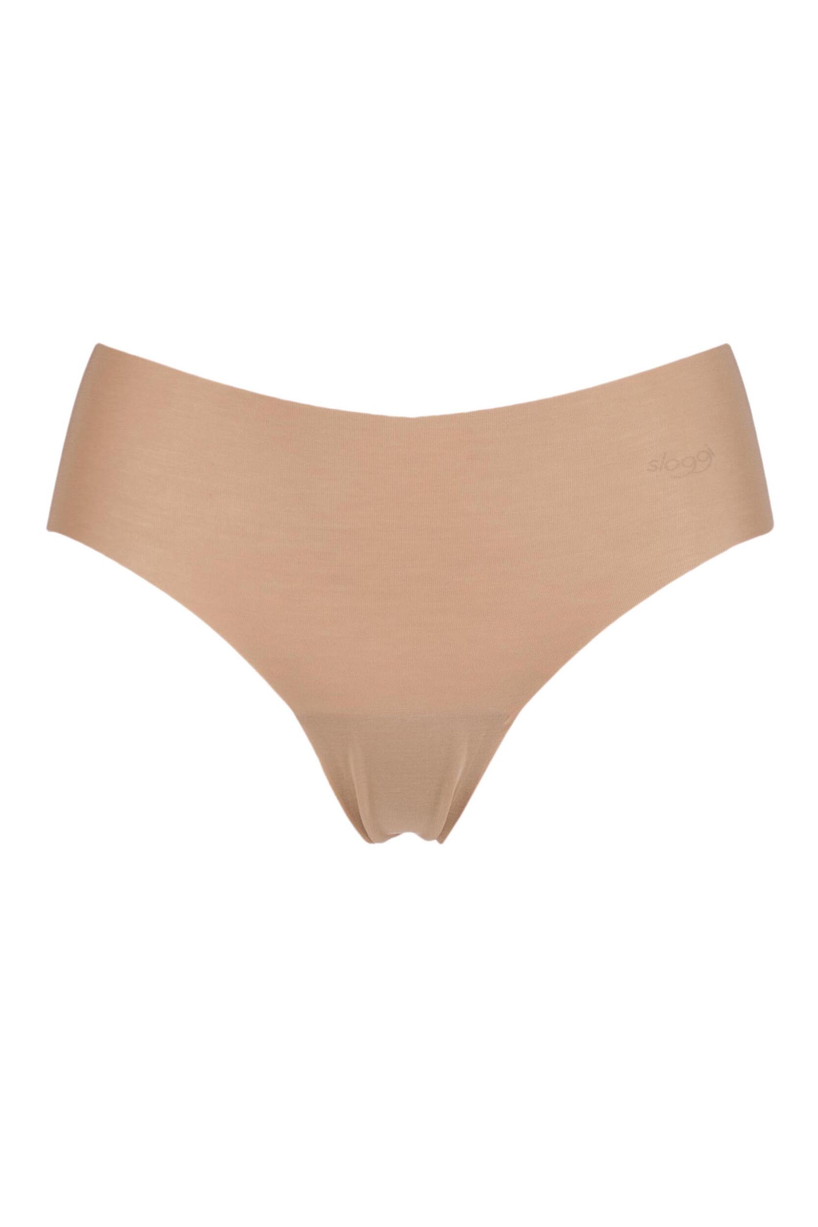 1 Pair Nude Zero One Tai Knickers Ladies Large - Sloggi