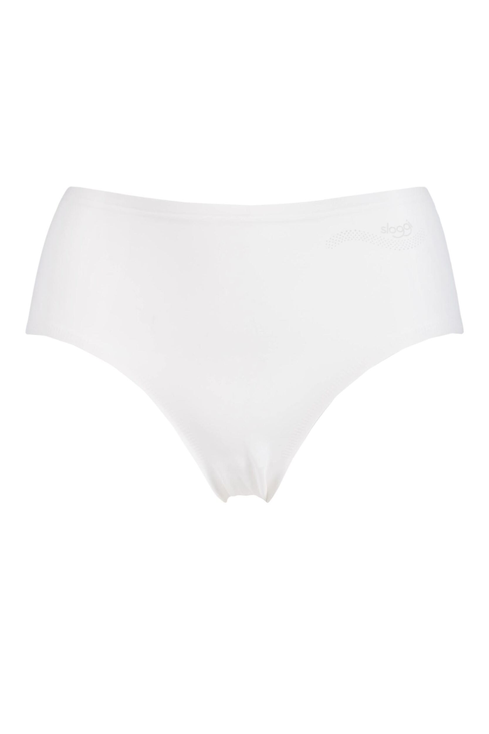 1 Pair White Zero One Cheeky Hipster Knickers Ladies Extra Small - Sloggi