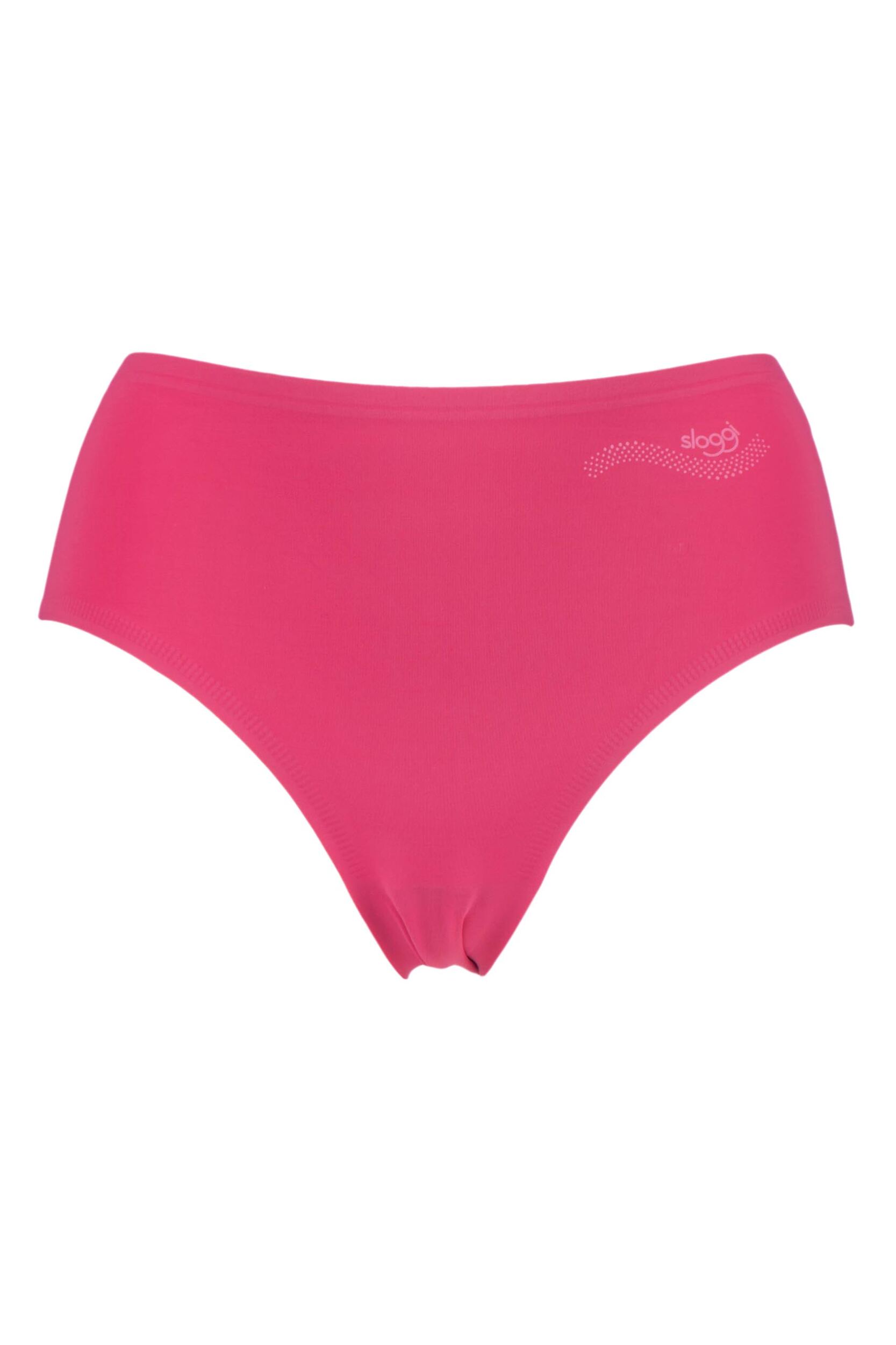 1 Pair Pink Zero One Cheeky Hipster Knickers Ladies Extra Small - Sloggi