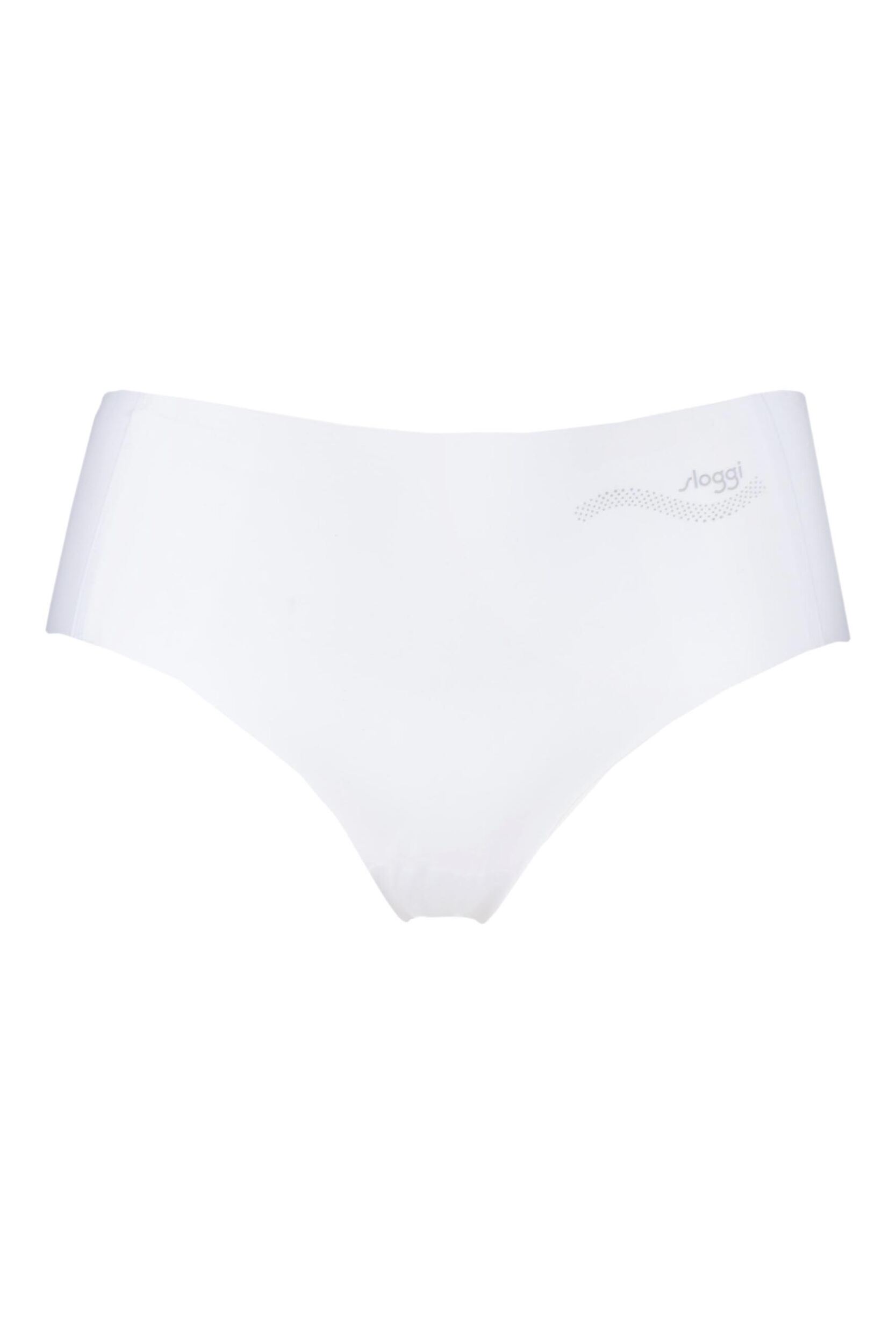 1 Pair White Zero Feel Seamfree Hipster Knickers Ladies Large - Sloggi