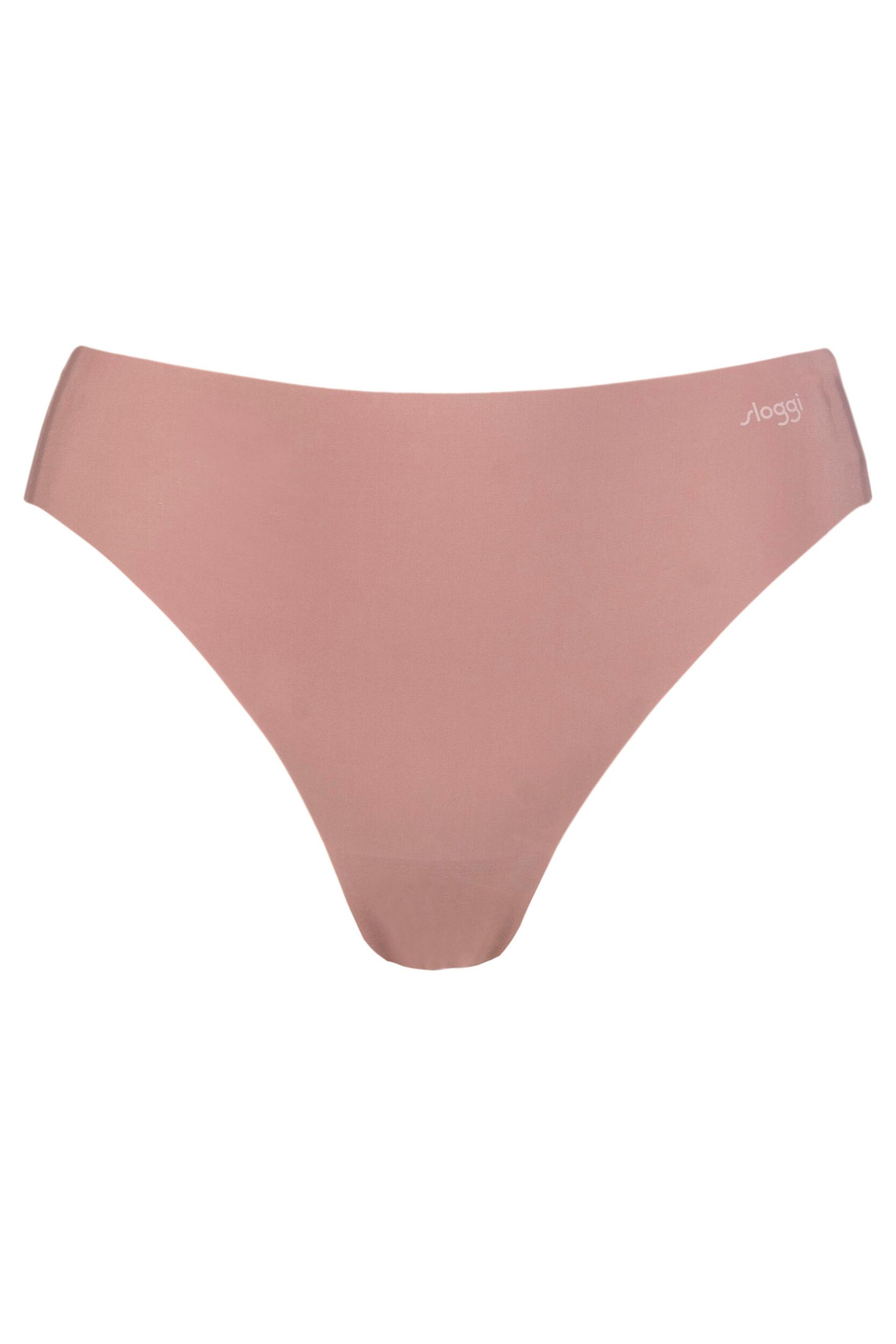 Women's 1 Pair Sloggi ZERO Feel String Briefs Cacao Large
