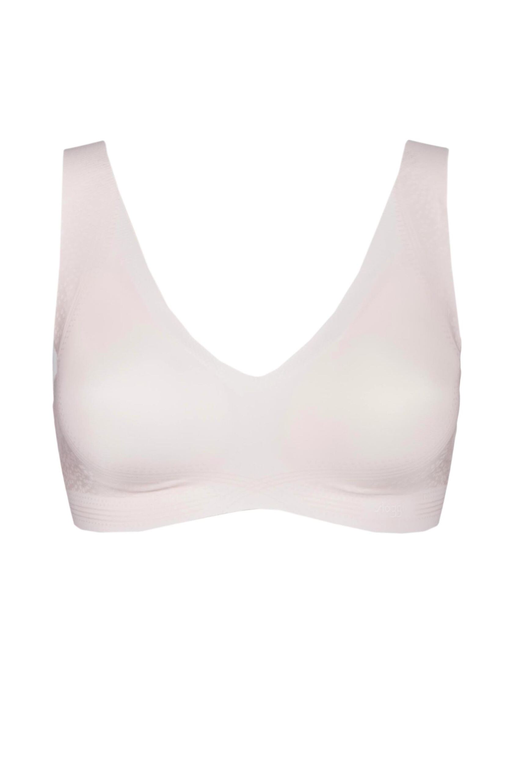 1 pack angora zero feel seamfree soft bra with removable pads ladies extra large - sloggi