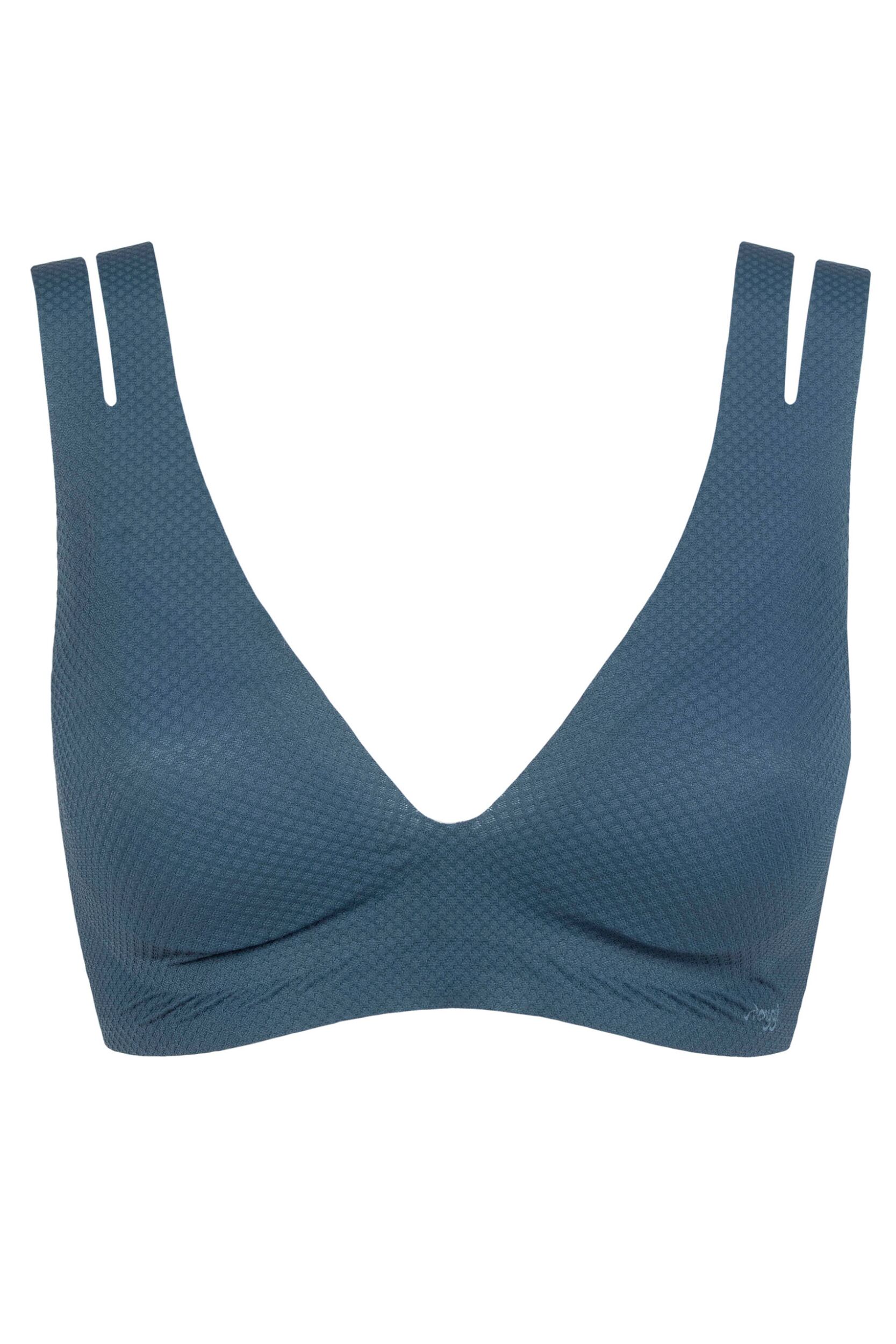 Women's 1 Pack Sloggi Zero Feel Flow Bralette Secret Lagoon Medium
