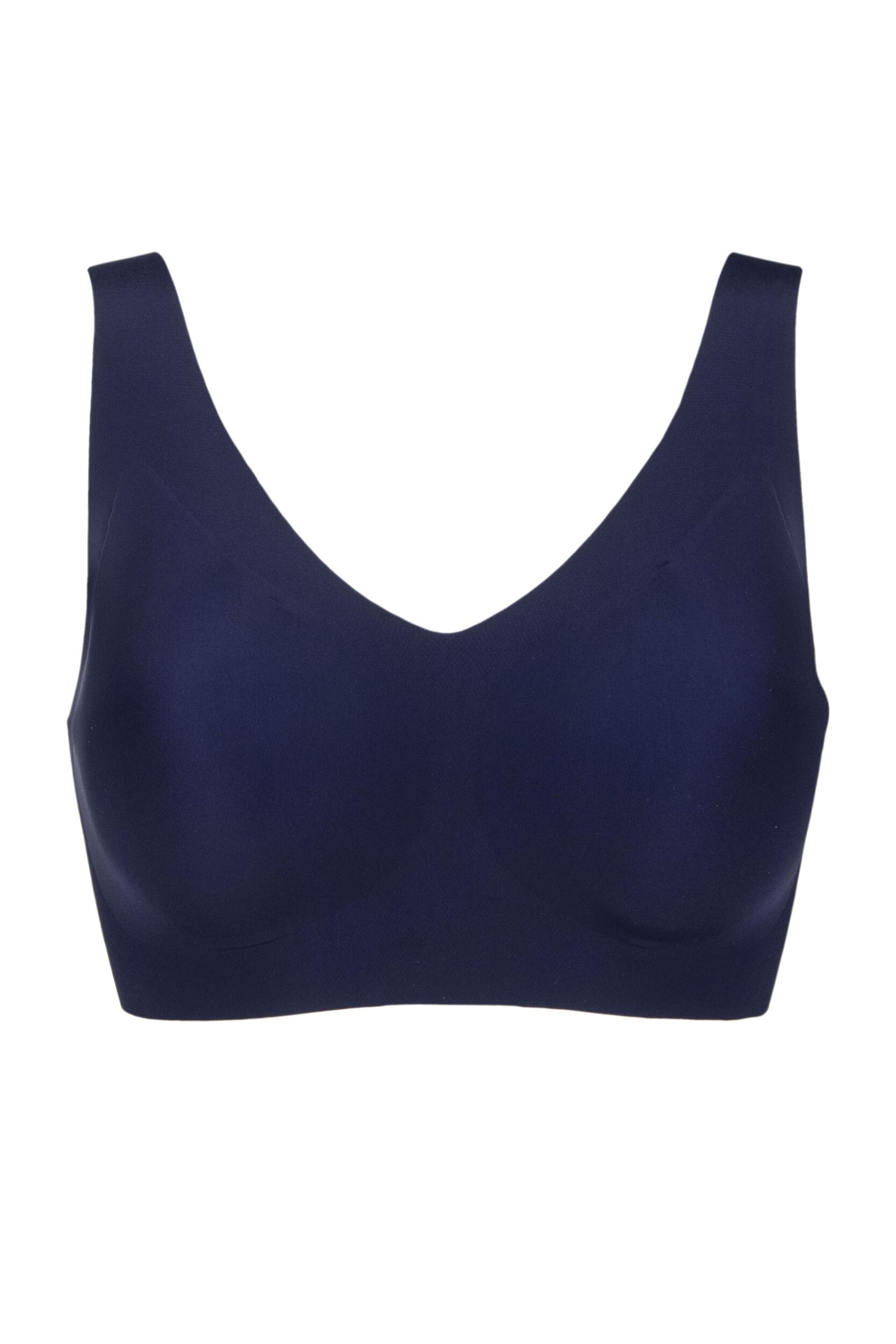 Women's 1 Pack Sloggi ZERO Feel 2.0 Bralette Navy M