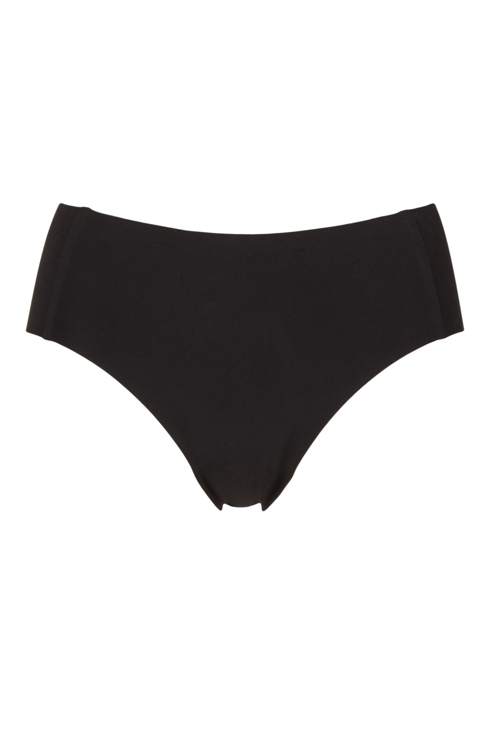 1 Pair Black Zero Feel Seamfree Hipster Knickers Ladies Small