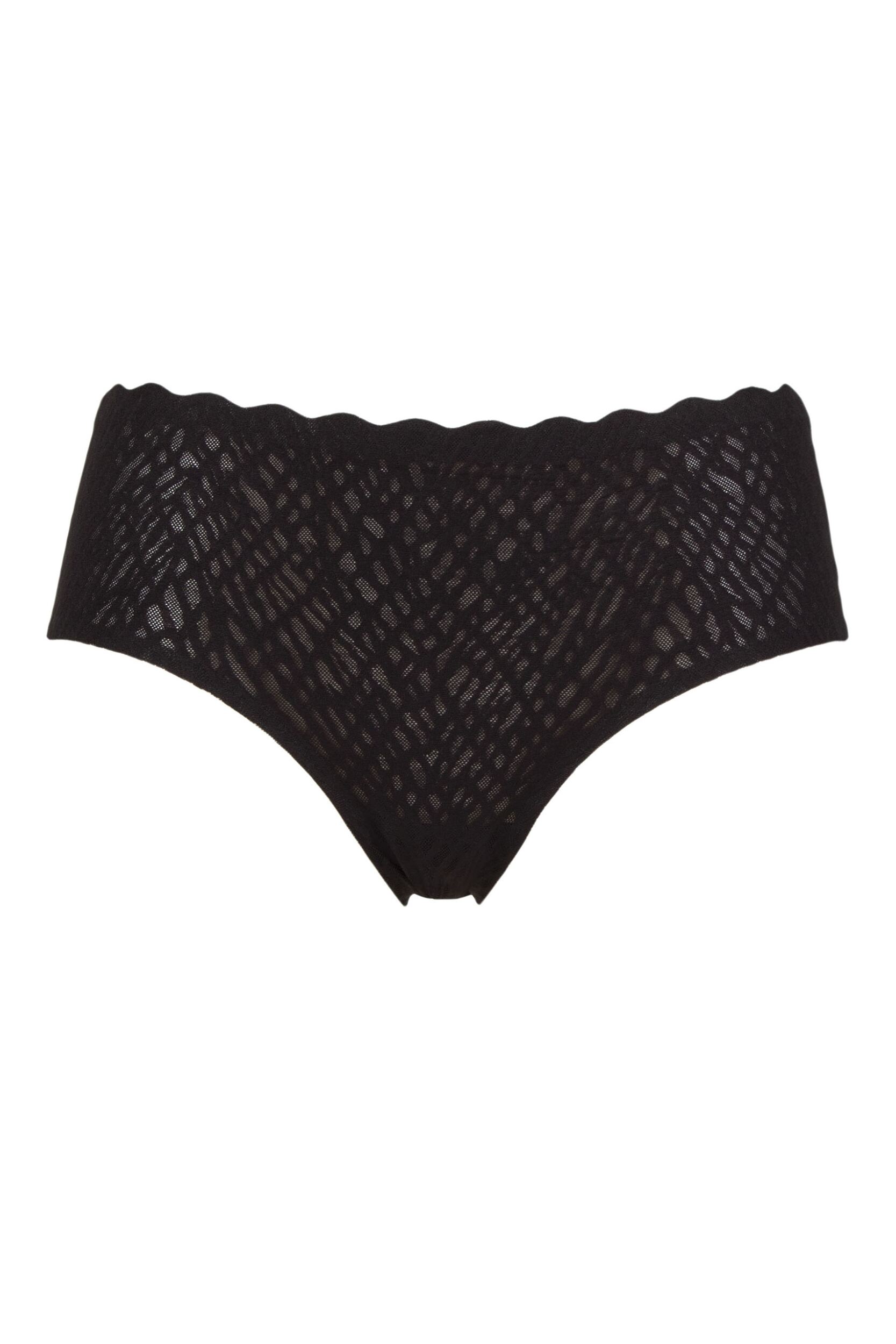 Image of Women's 1 Pack Sloggi Zero Feel Bliss Hipster Briefs Black M