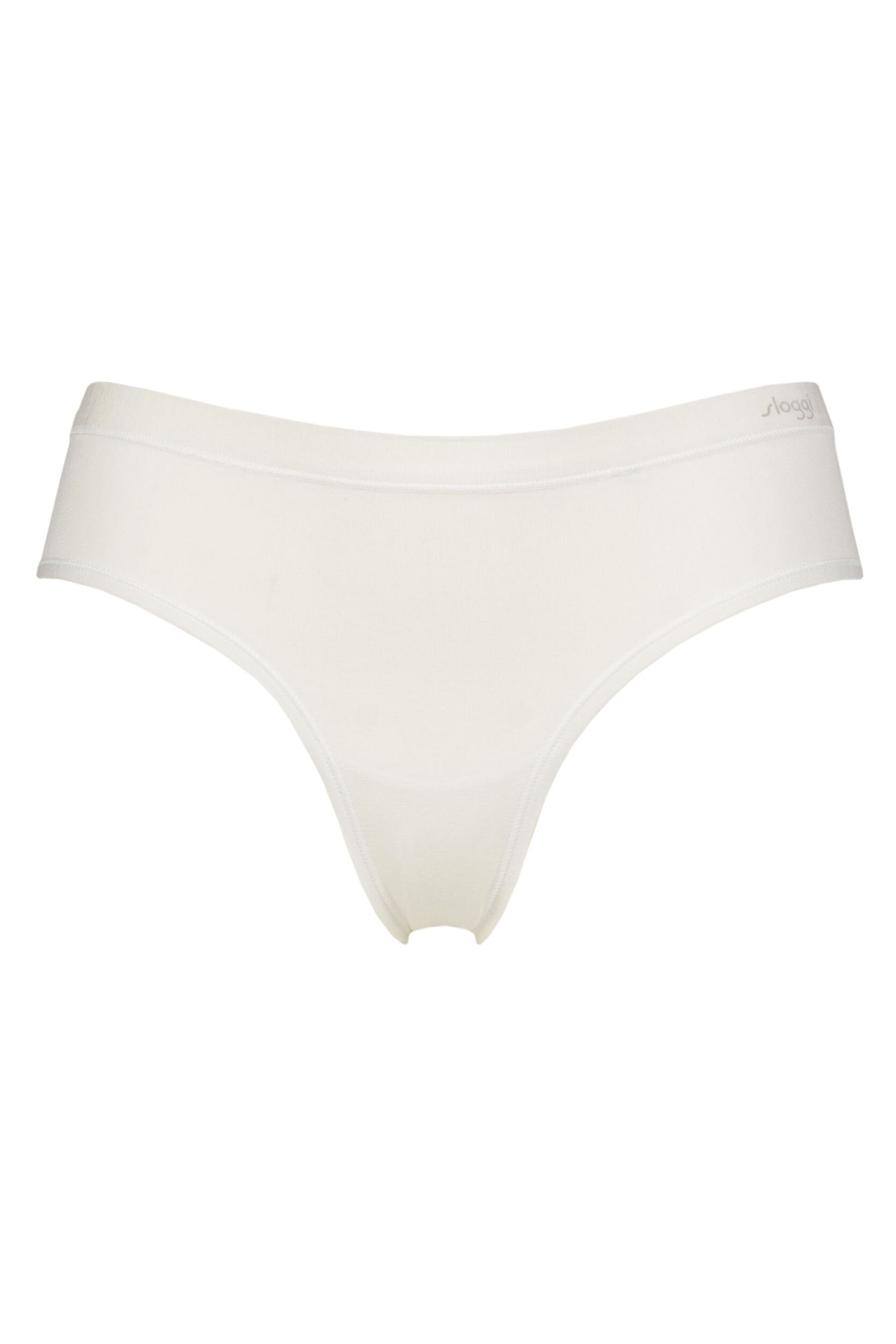 Womens 1 Pack Sloggi FREE evolve Hipster Silk White S/M