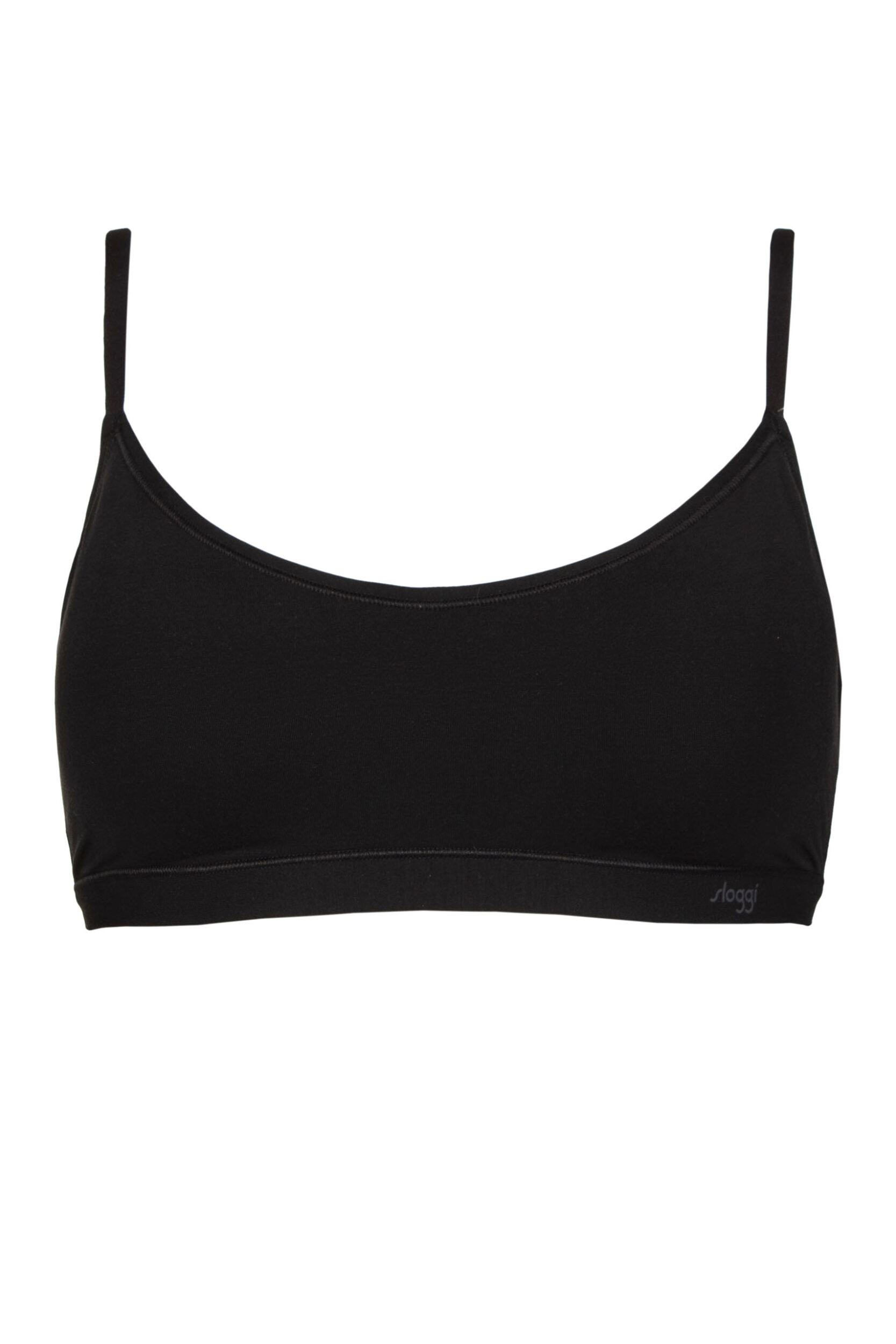 Womens 1 Pack Sloggi FREE Evolve Padded Bra Black S/M