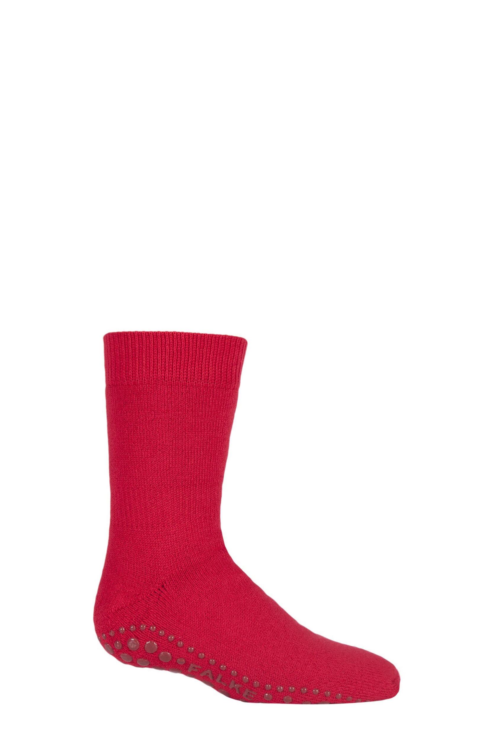 1 Pair Fire Catspads Slipper Socks Kids Unisex 6-8.5 Kids (1-3 Years) - Falke