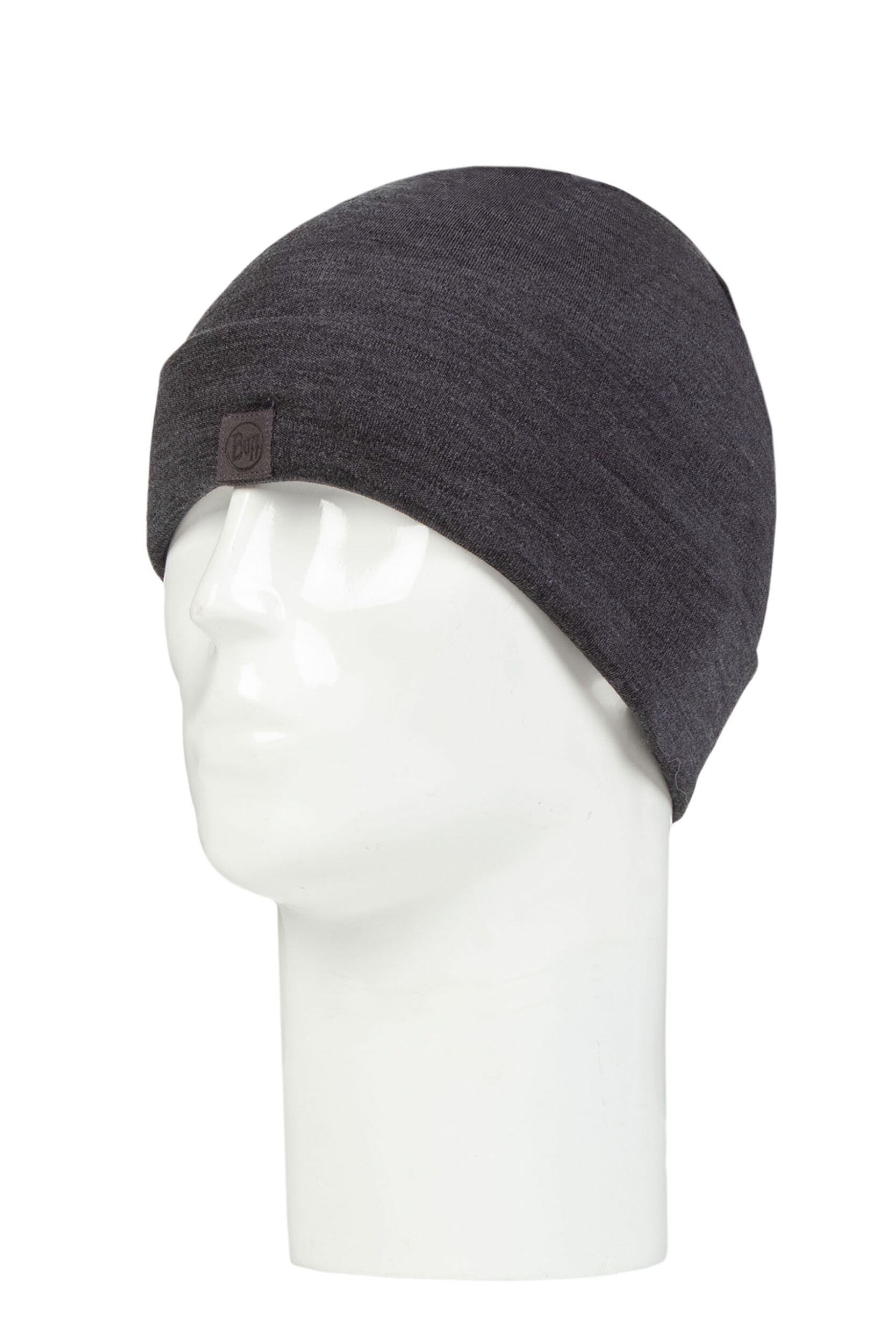 BUFF 1 Pack Heavyweight Merino Wool Beanie Hat Grey One Size