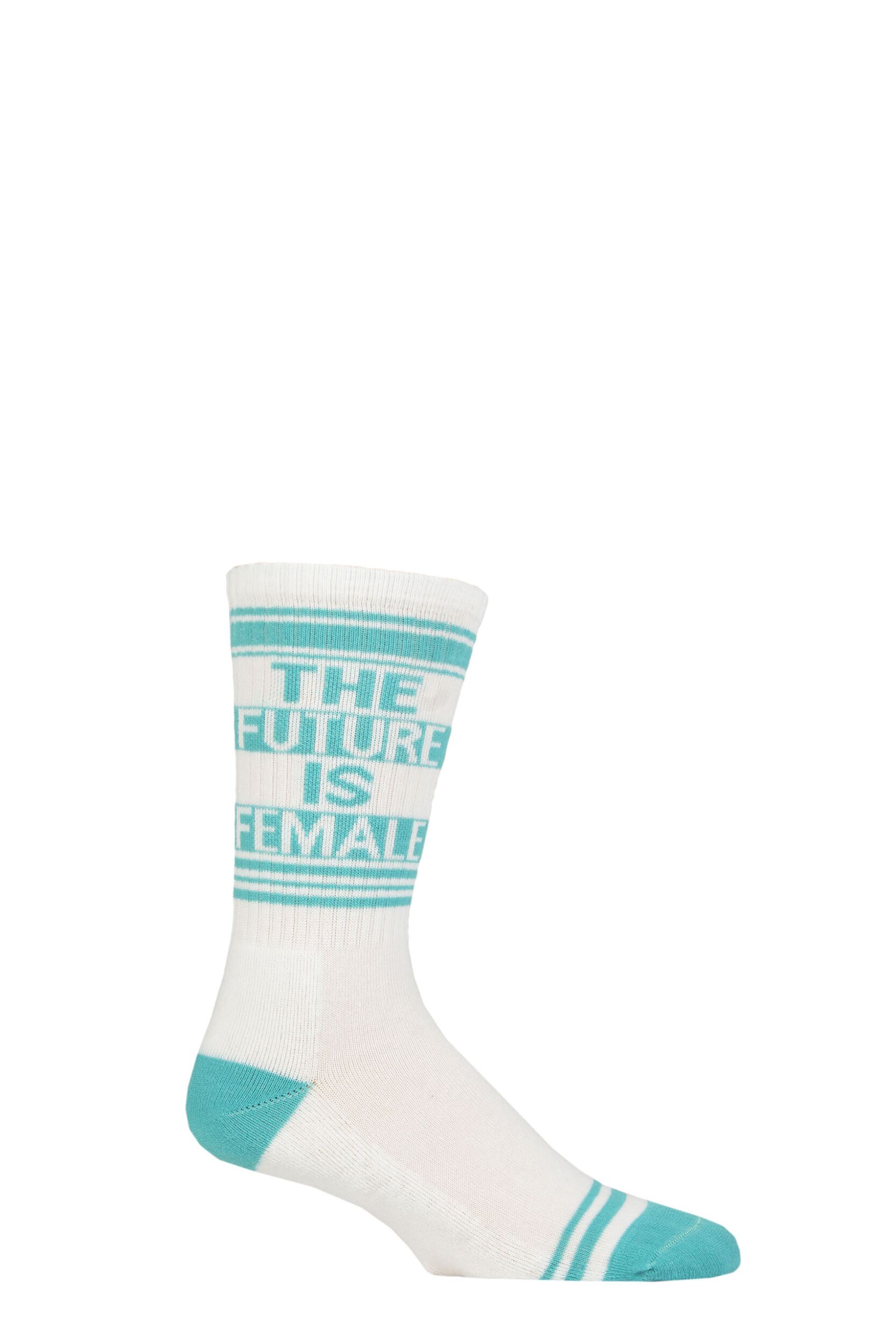 Gumball Poodle 1 Pair The Future Is Female Cotton Socks Multi One Size