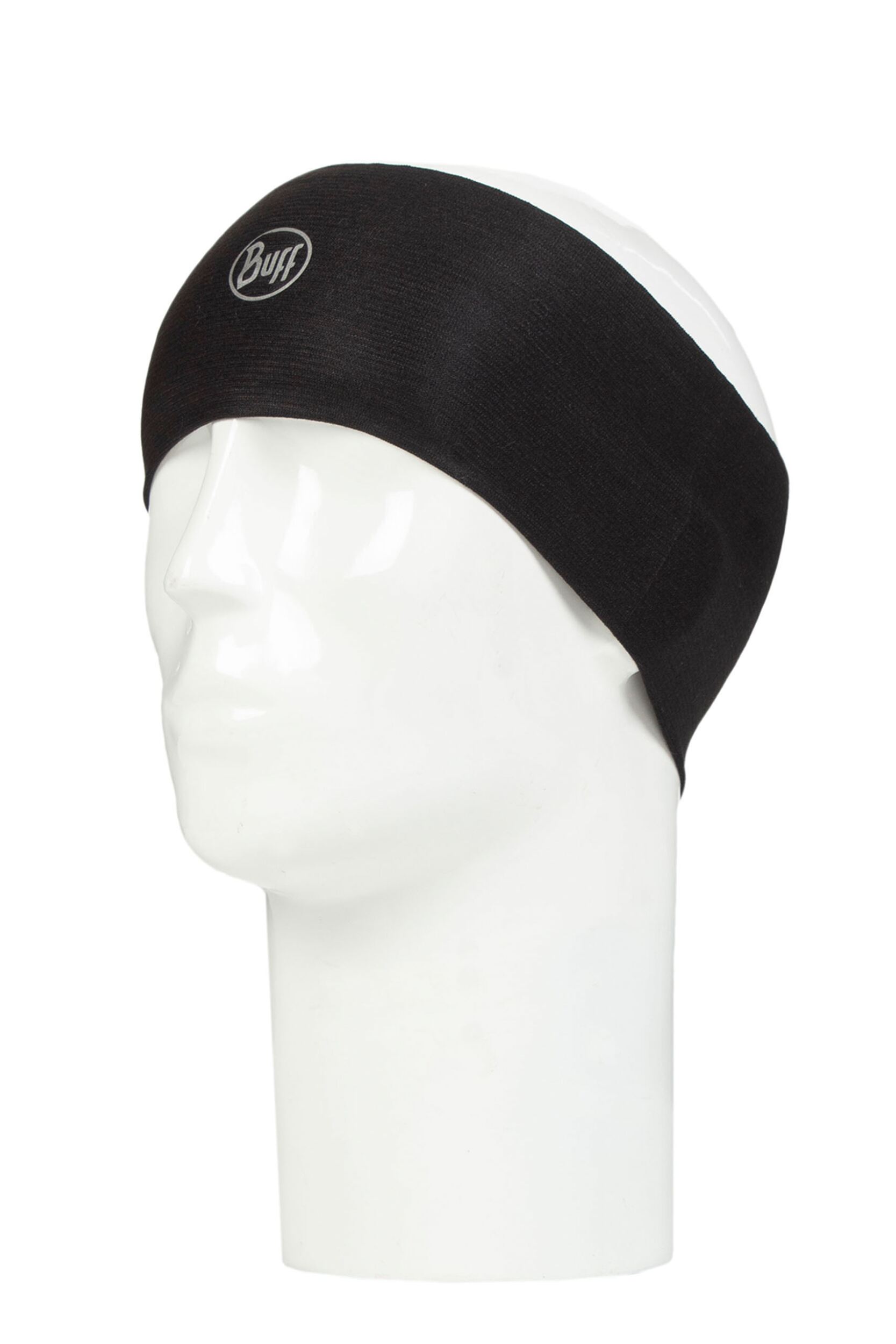 BUFF 1 Pack UV CoolNet Wide Headband Black One Size