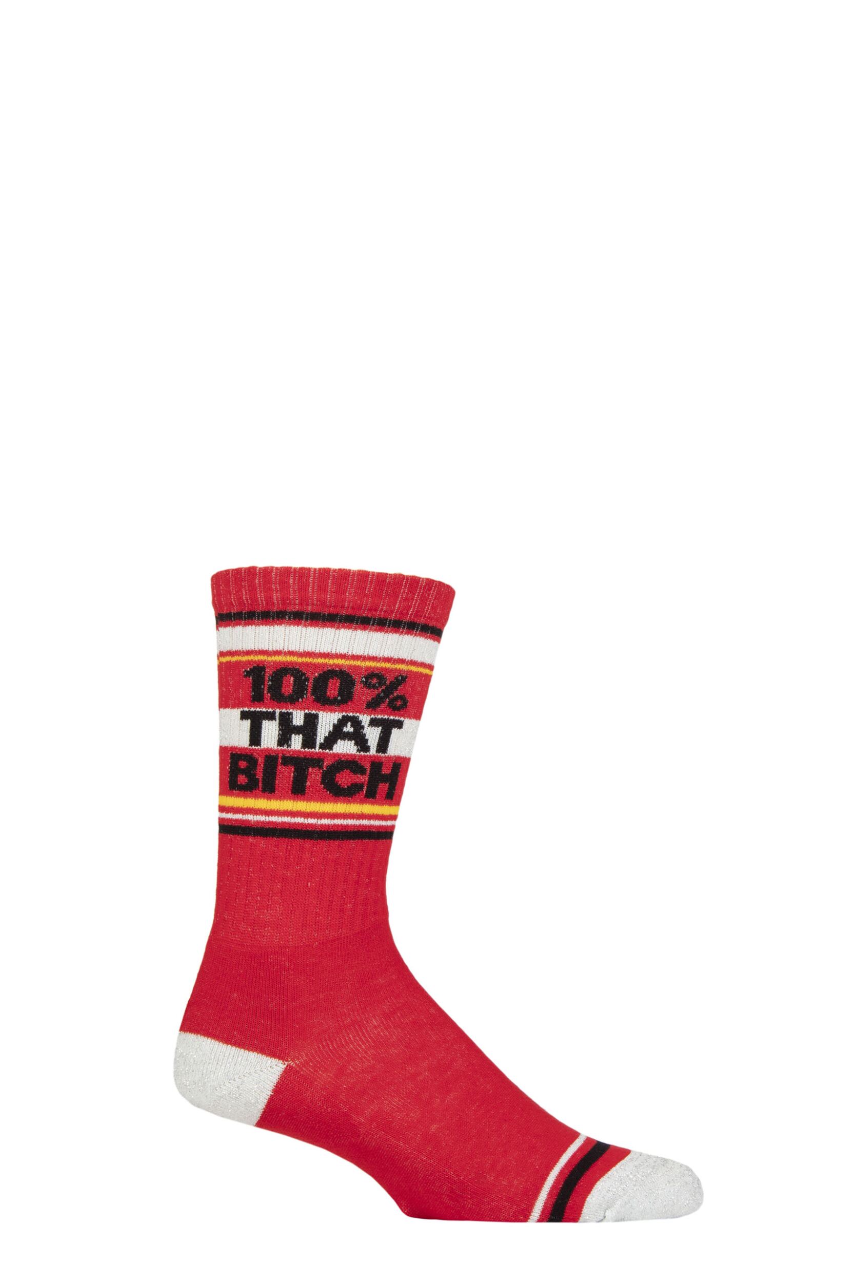 Gumball Poodle 1 Pair 100% That Bitch Cotton Socks Multi One Size