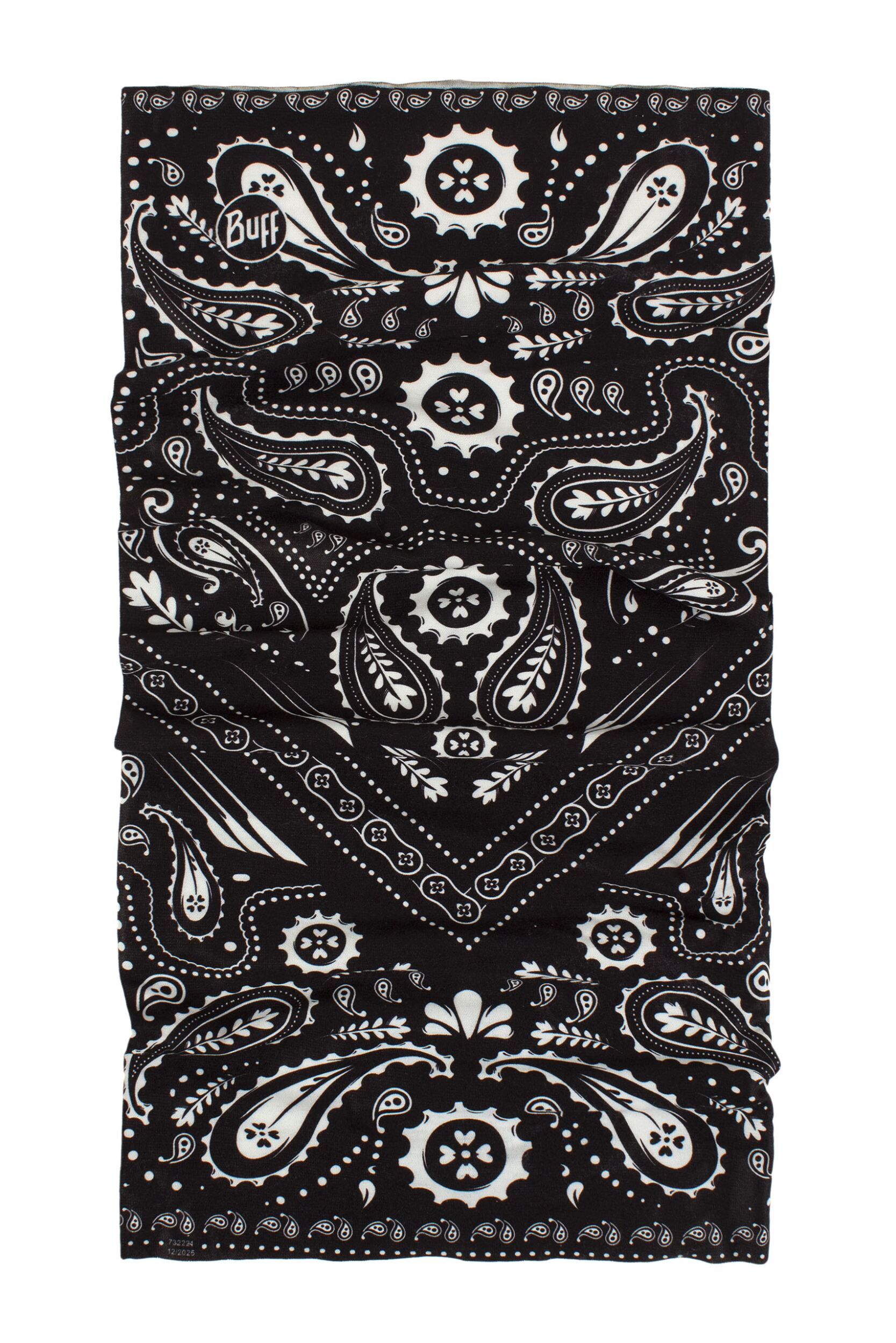 BUFF Mens and Women's Original Ecostretch Neckwear New Cashmere Black One Size