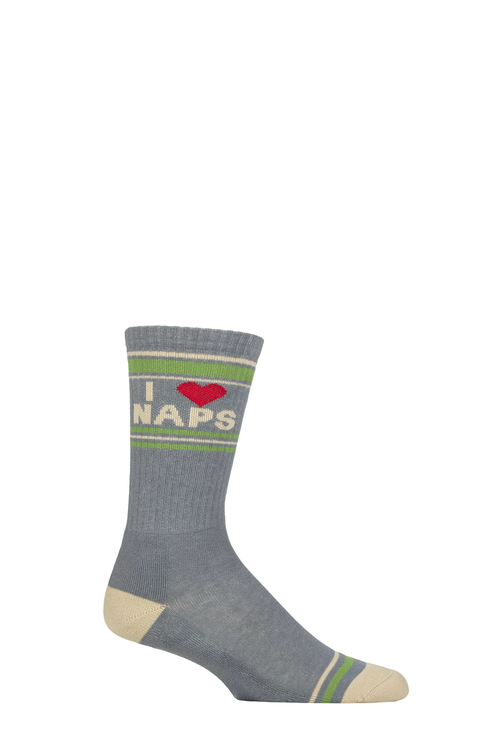 Gumball Poodle 1 Pair I Love Naps Cotton Socks Multi