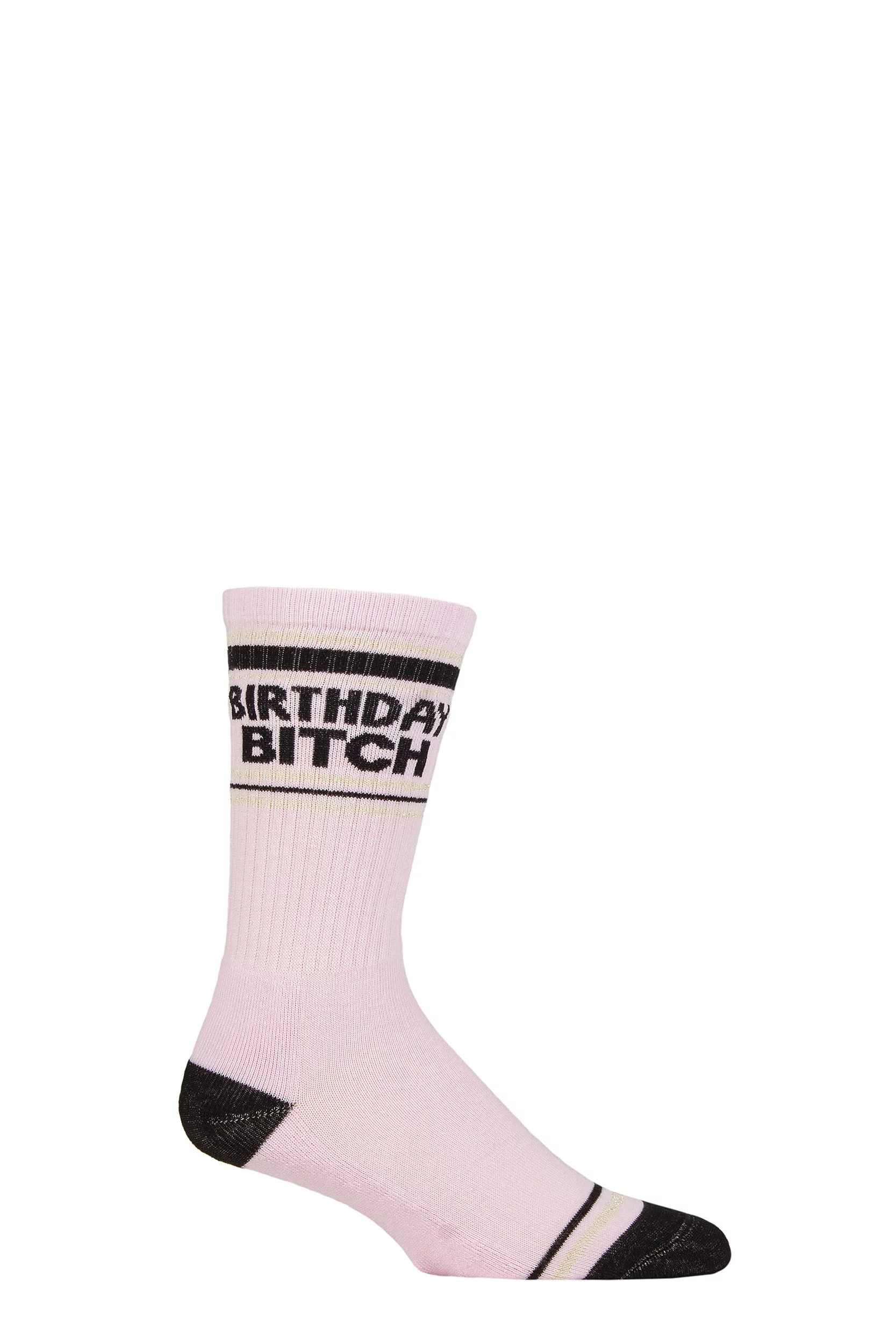Gumball Poodle 1 Pair Birthday Bitch Cotton Socks Multi