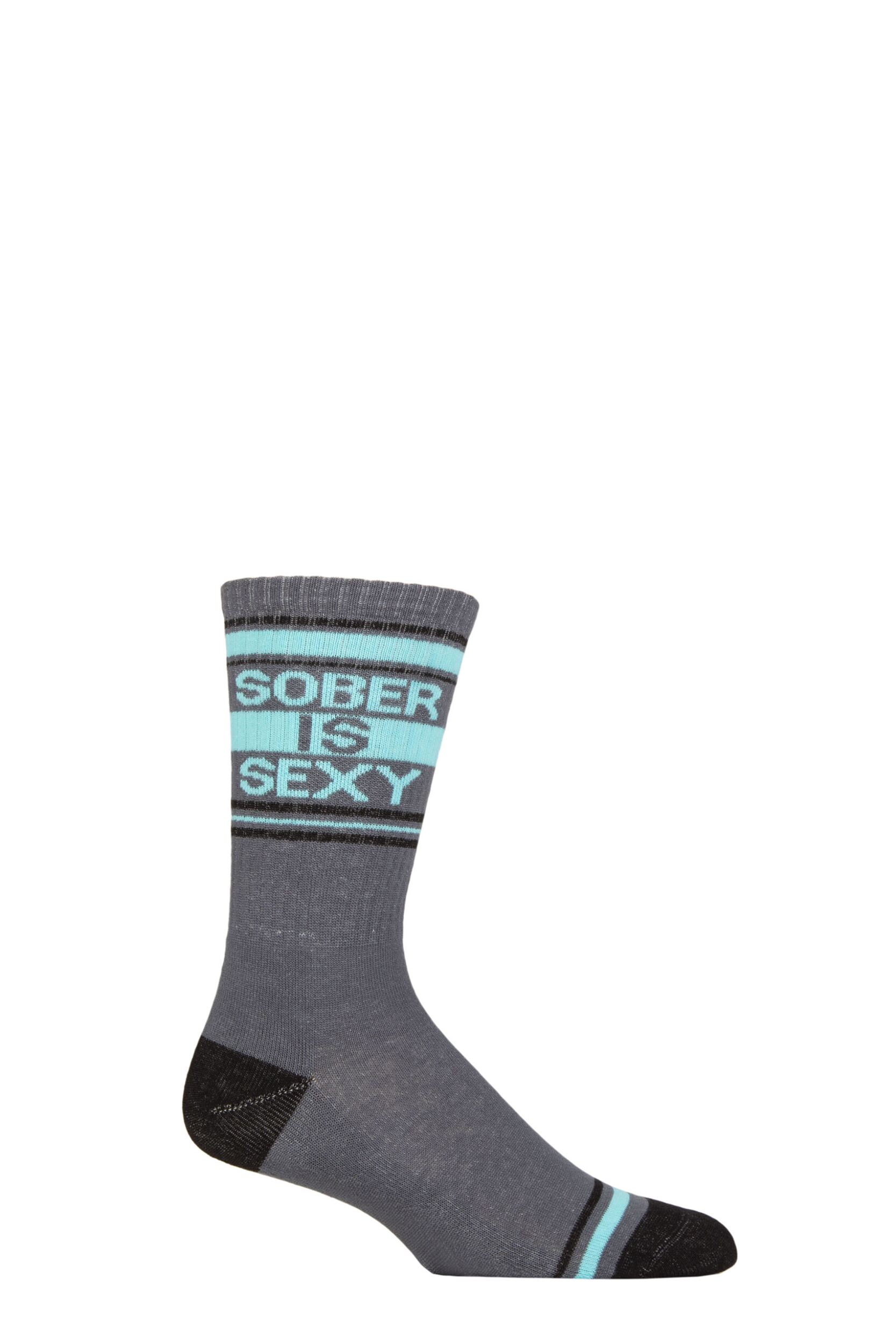 Image of Gumball Poodle 1 Pair Sober Is Sexy Cotton Socks Multi One Size