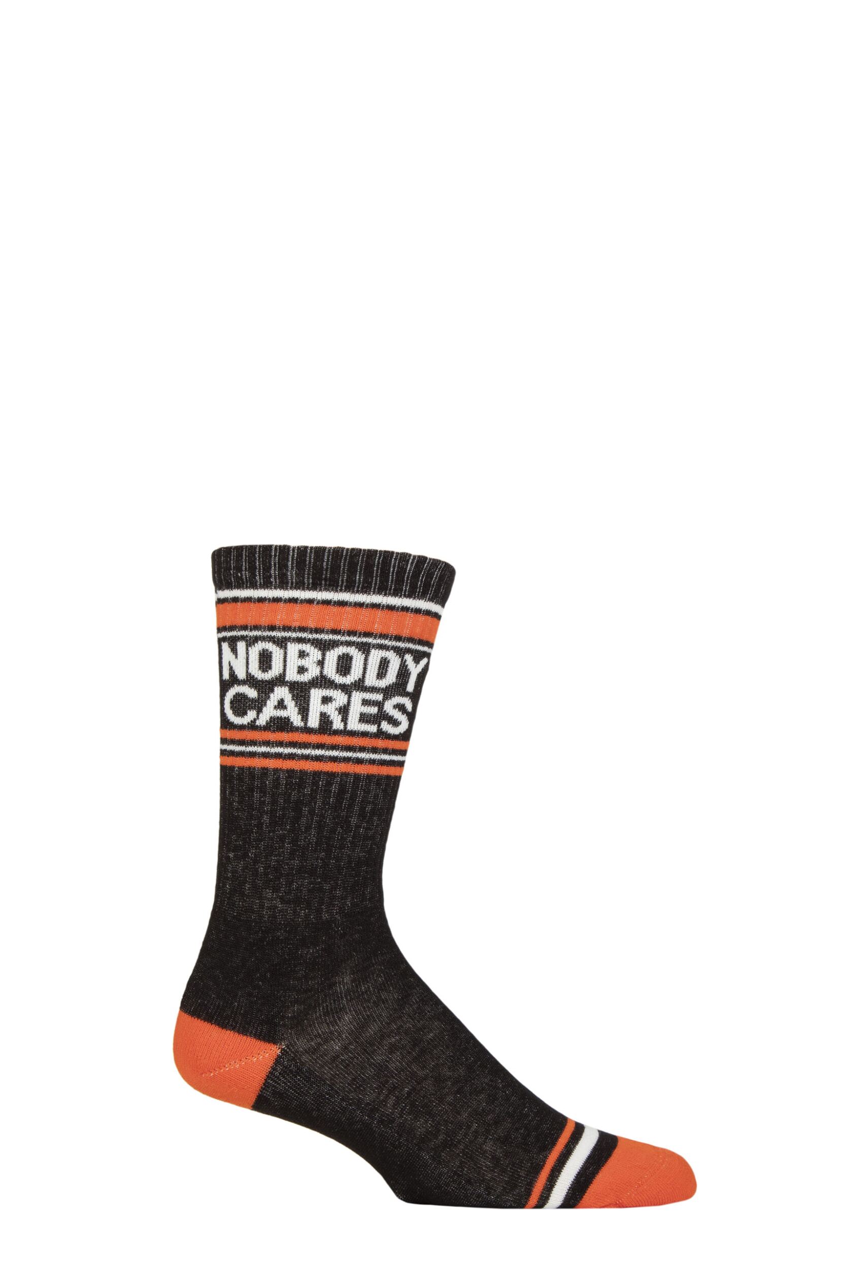 Gumball Poodle 1 Pair Nobody Cares Cotton Socks Multi One Size