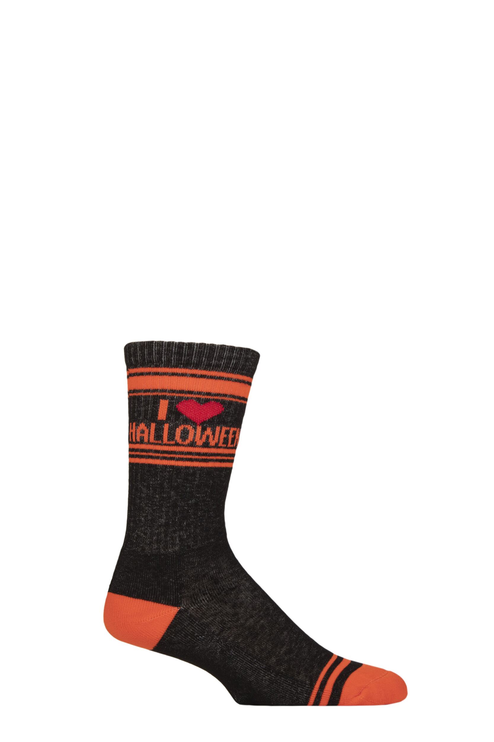 Gumball Poodle 1 Pair I Love Halloween Cotton Socks Multi One Size