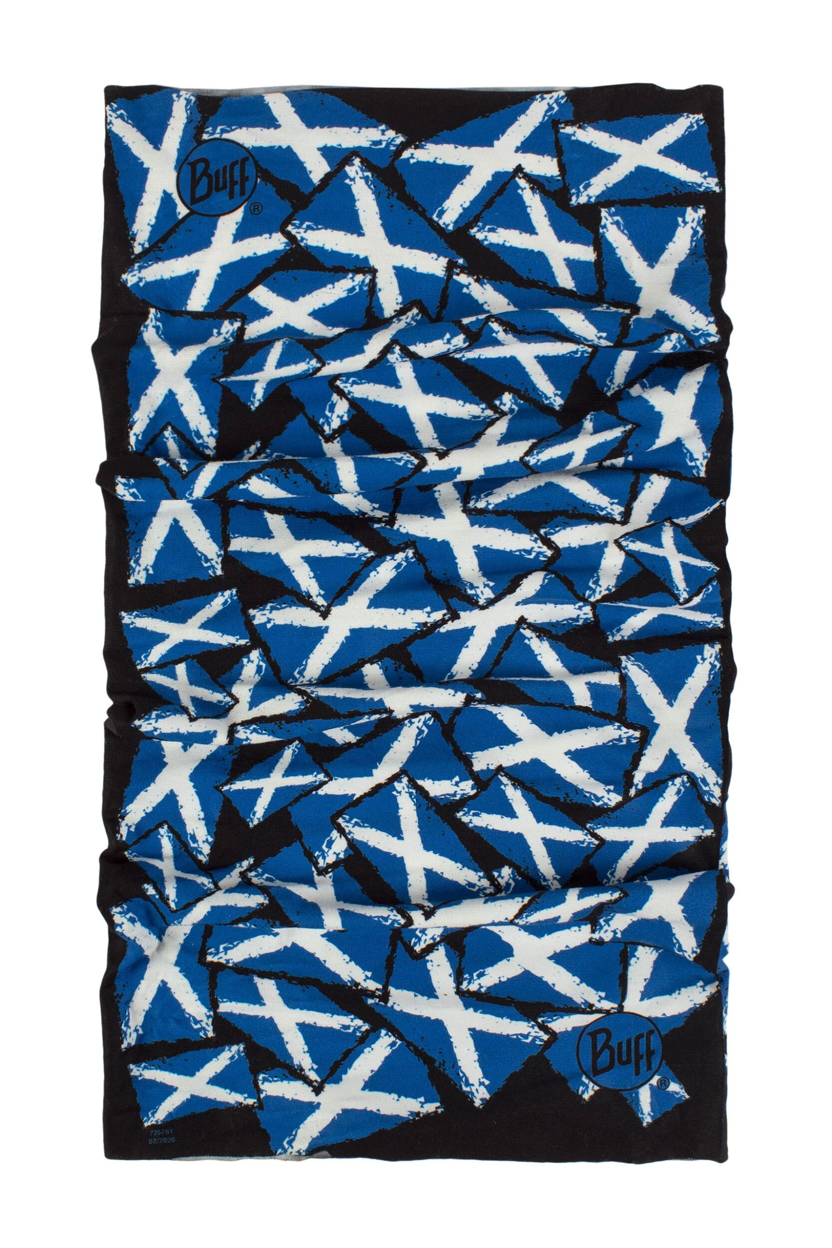 BUFF Mens and Women's Original Ecostretch Neckwear Saltire One Size