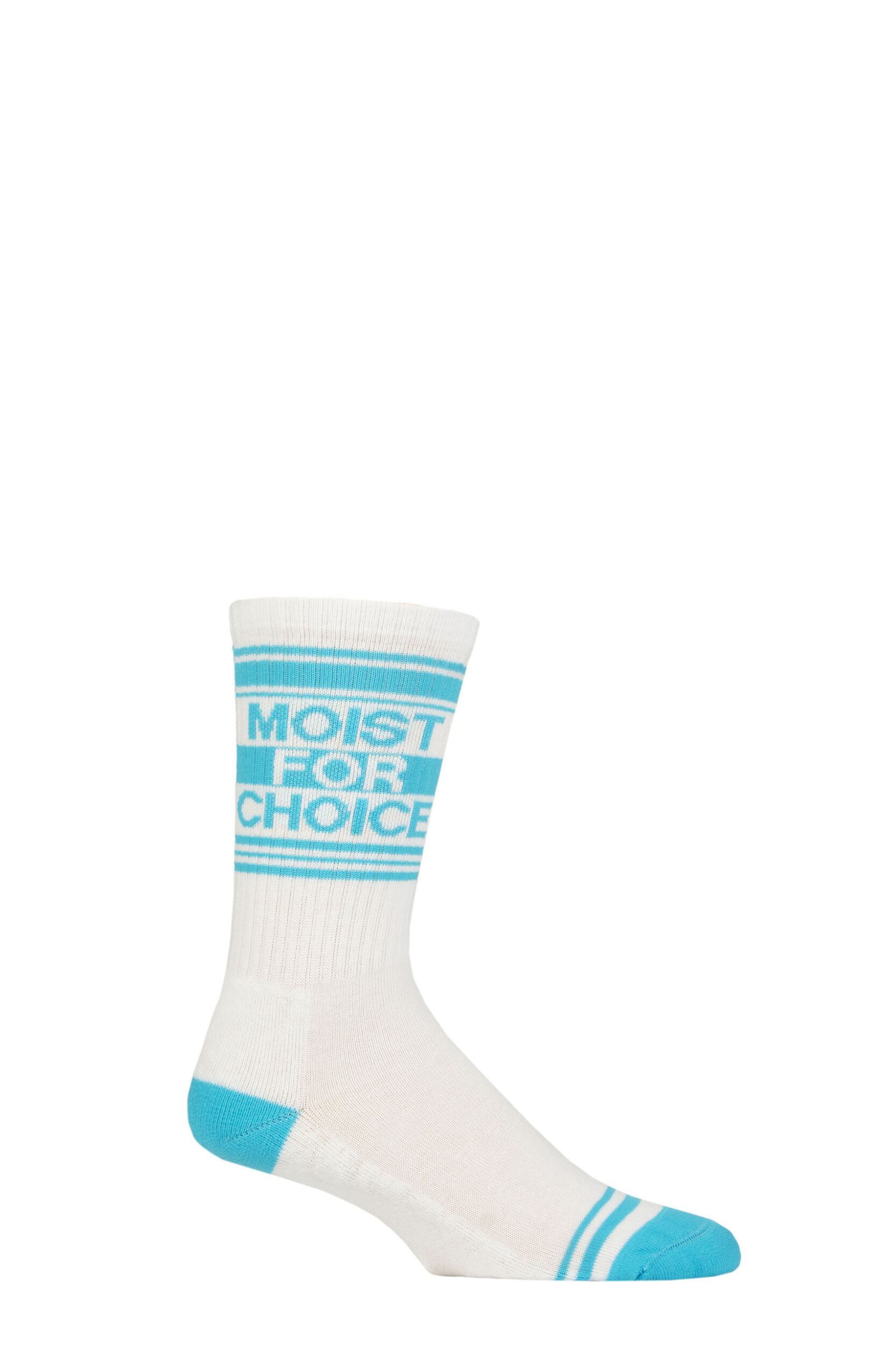 Gumball Poodle 1 Pair Moist for Choice Cotton Socks Multi One Size