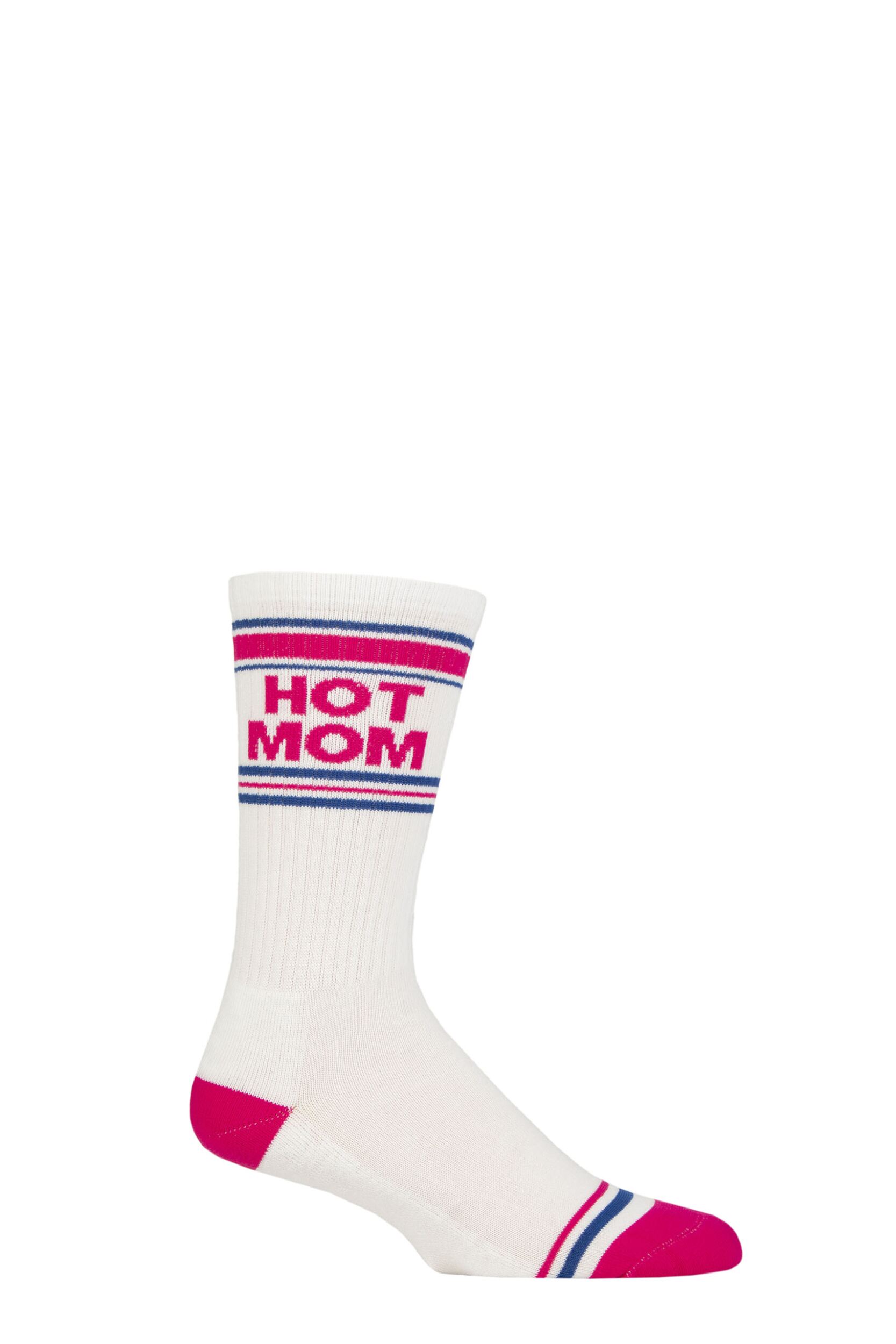 Gumball Poodle 1 Pair Hot Mom Cotton Socks Multi One Size
