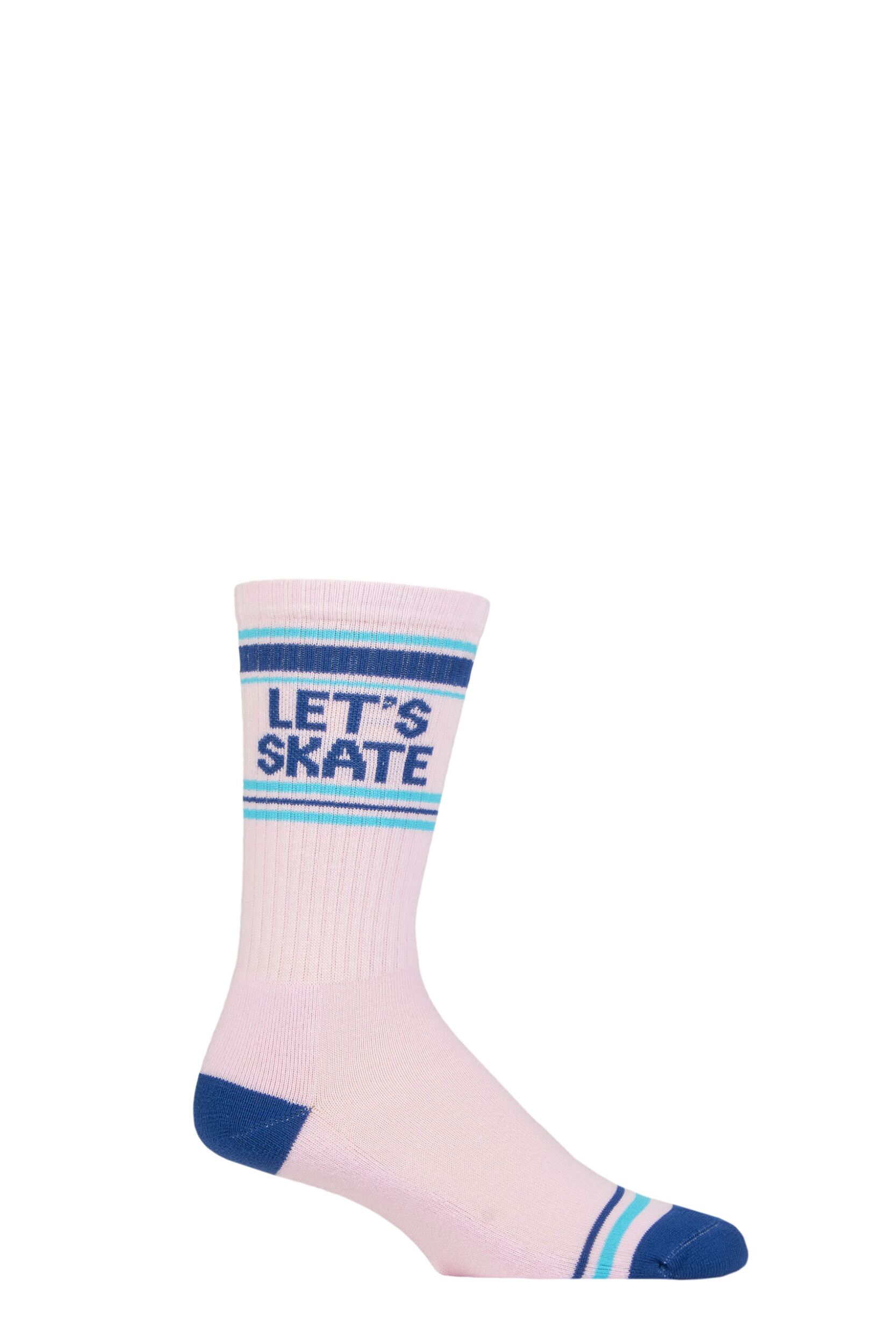 Gumball Poodle 1 Pair Let's Skate Cotton Socks Multi One Size