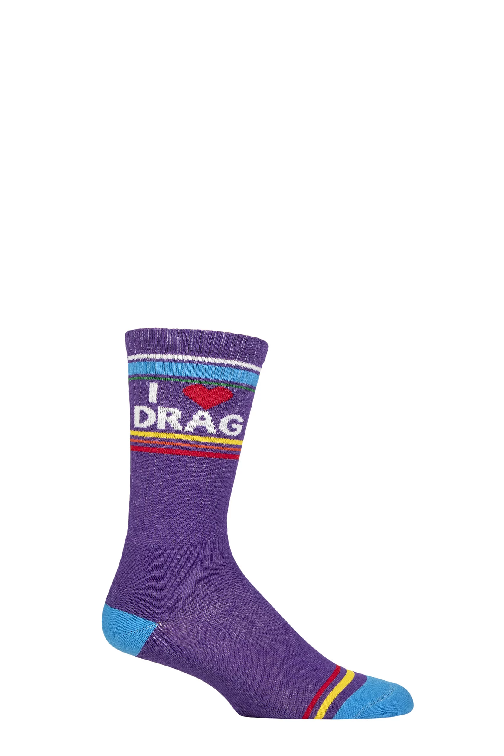 Gumball Poodle 1 Pair I Love Drag Cotton Socks Multi