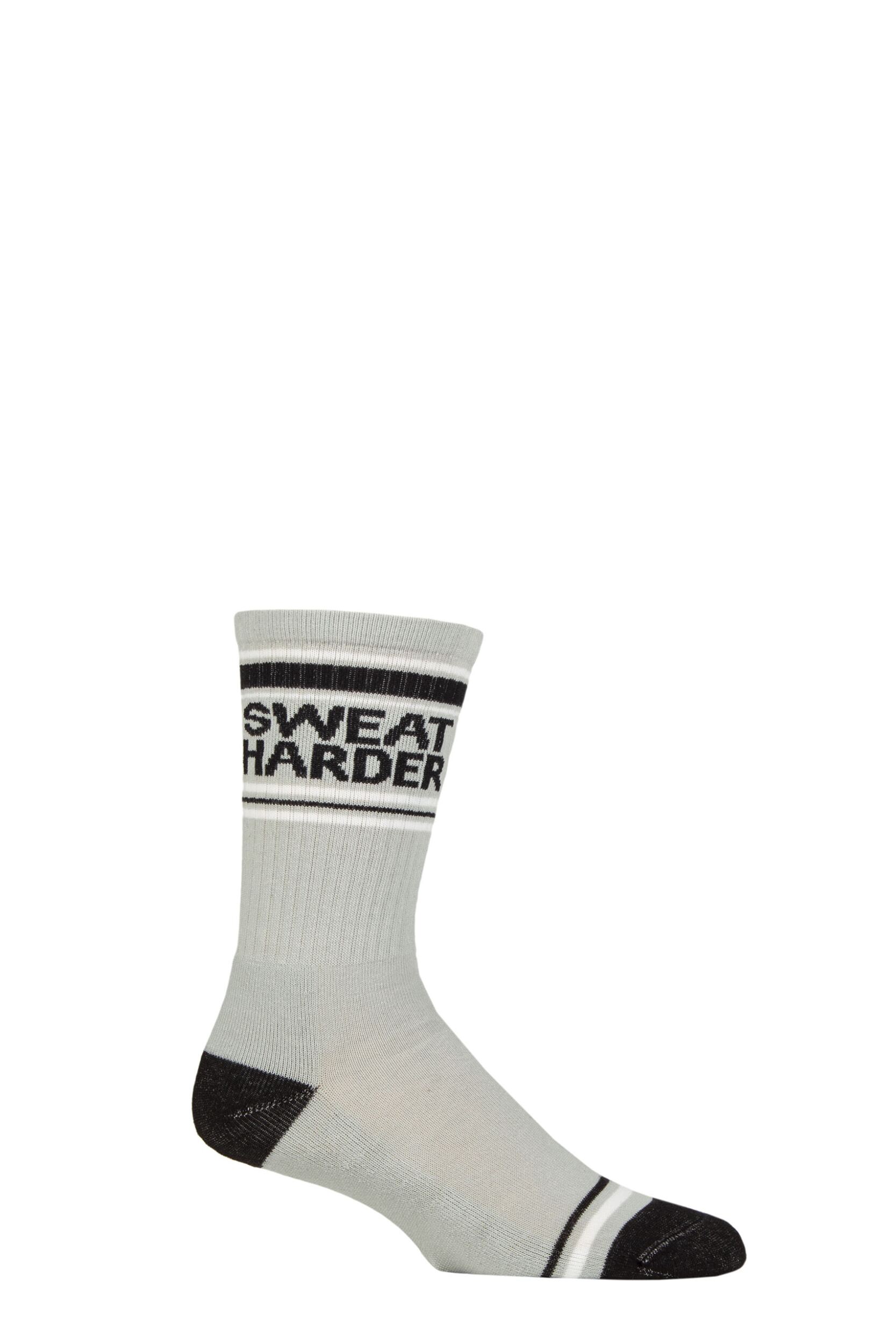 Gumball Poodle 1 Pair Sweat Harder - Gym Crew Socks Cotton Socks Multi One Size